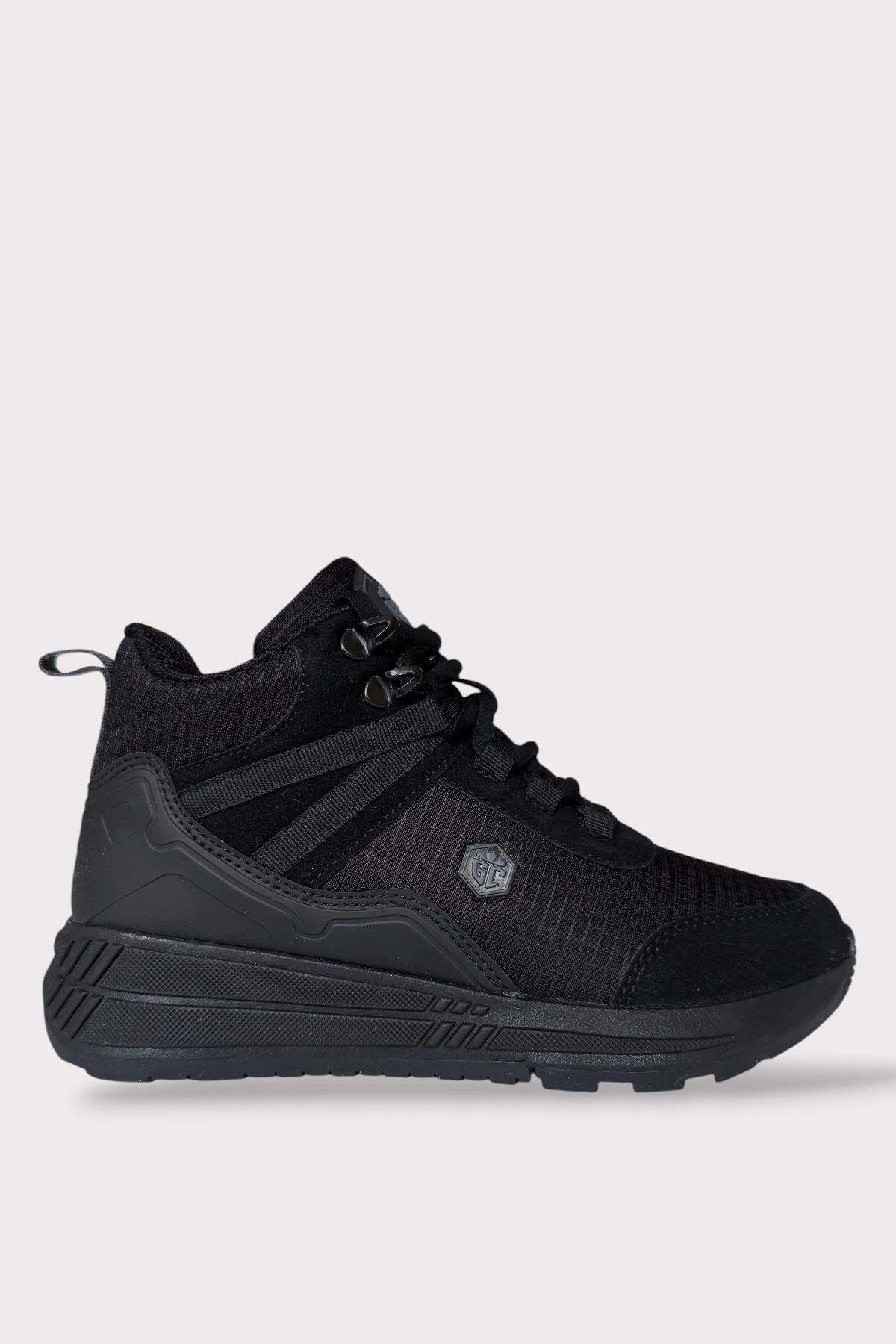 Unisex Su İtici Trekking & Outdoor Bot Ayakkabı SİYAH