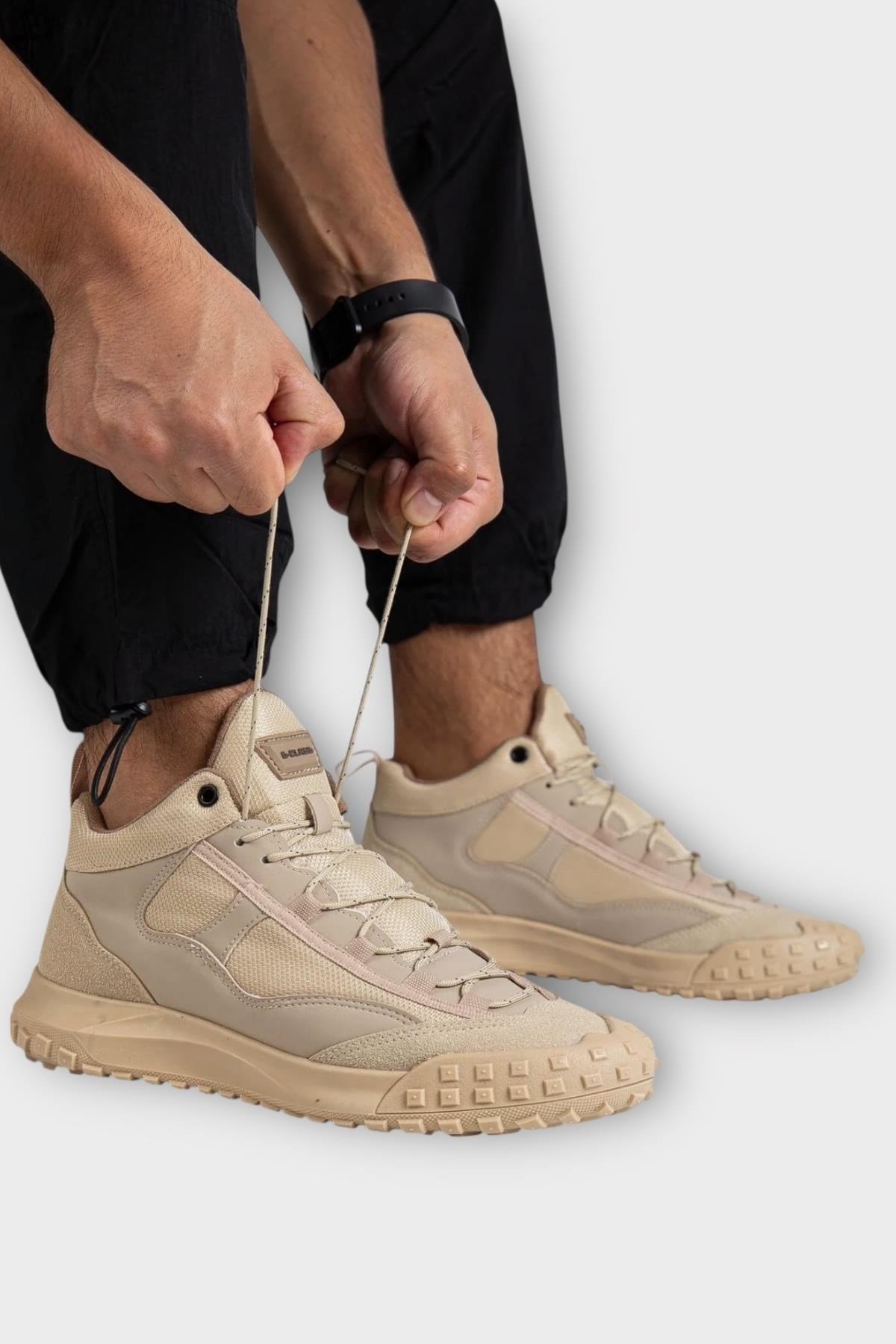 Unisex Su İtici Trekking & Outdoor Bot Ayakkabı BEJ