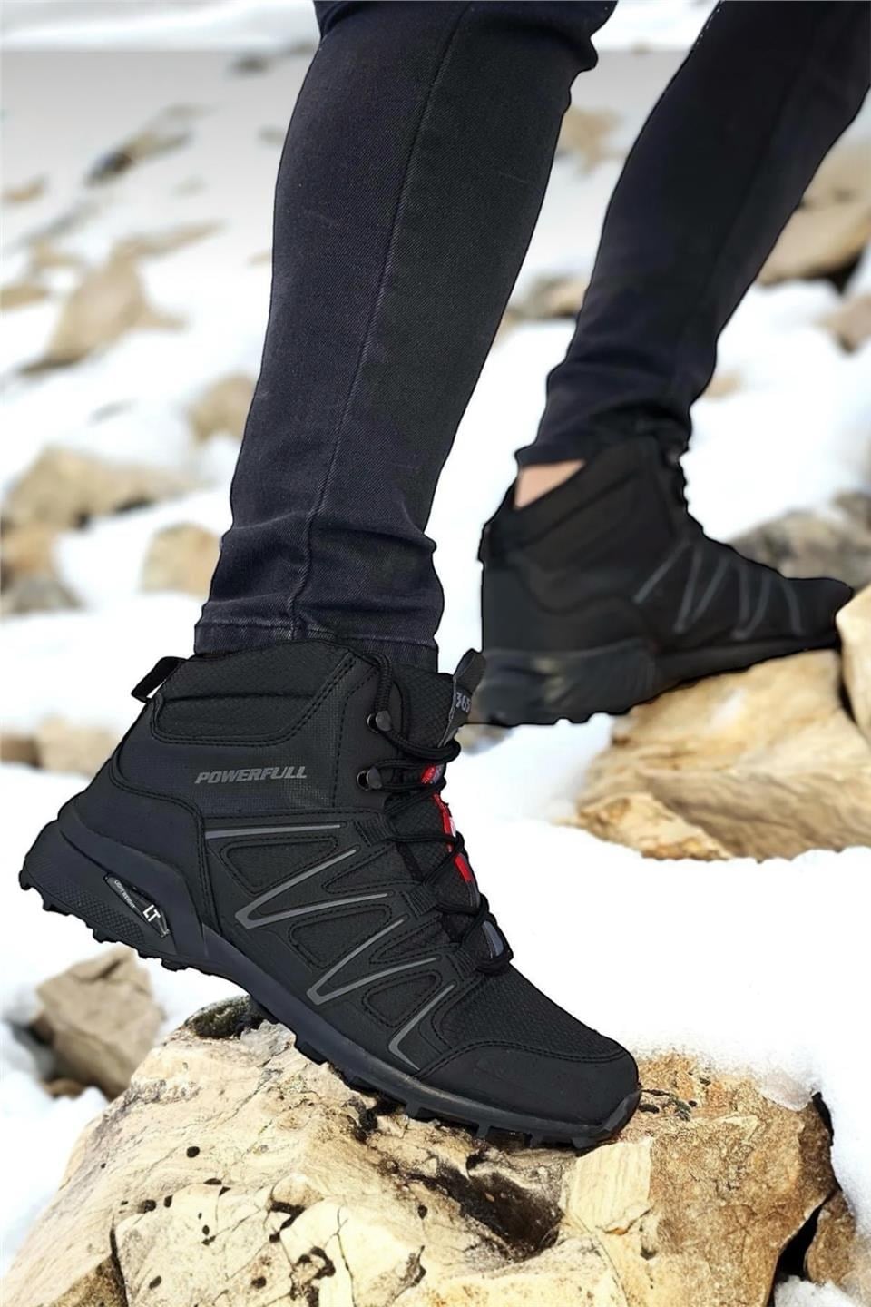 Unisex Su İtici Trekking Outdoor Bot SİYAH