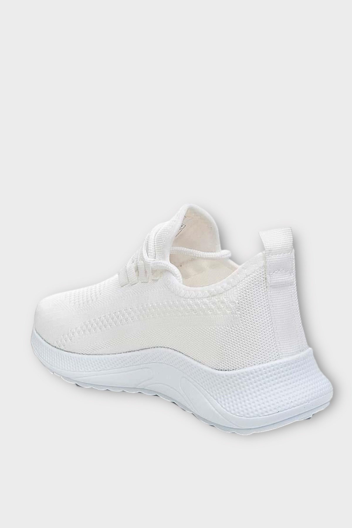 Unisex Yazlık Triko Spor Ayakkabı BEYAZ