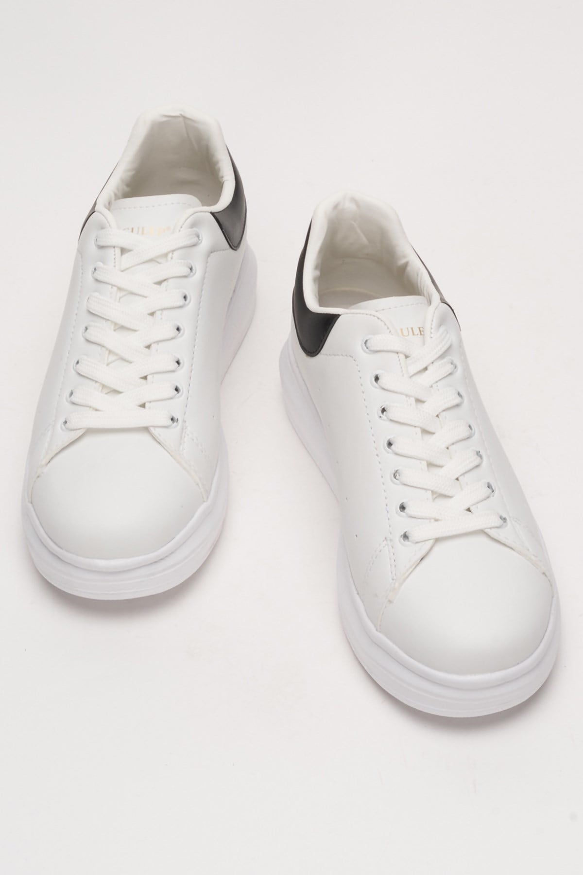 Unisex Yüksek Taban Spor Sneaker Ayakkabı BEYAZ SİYAH