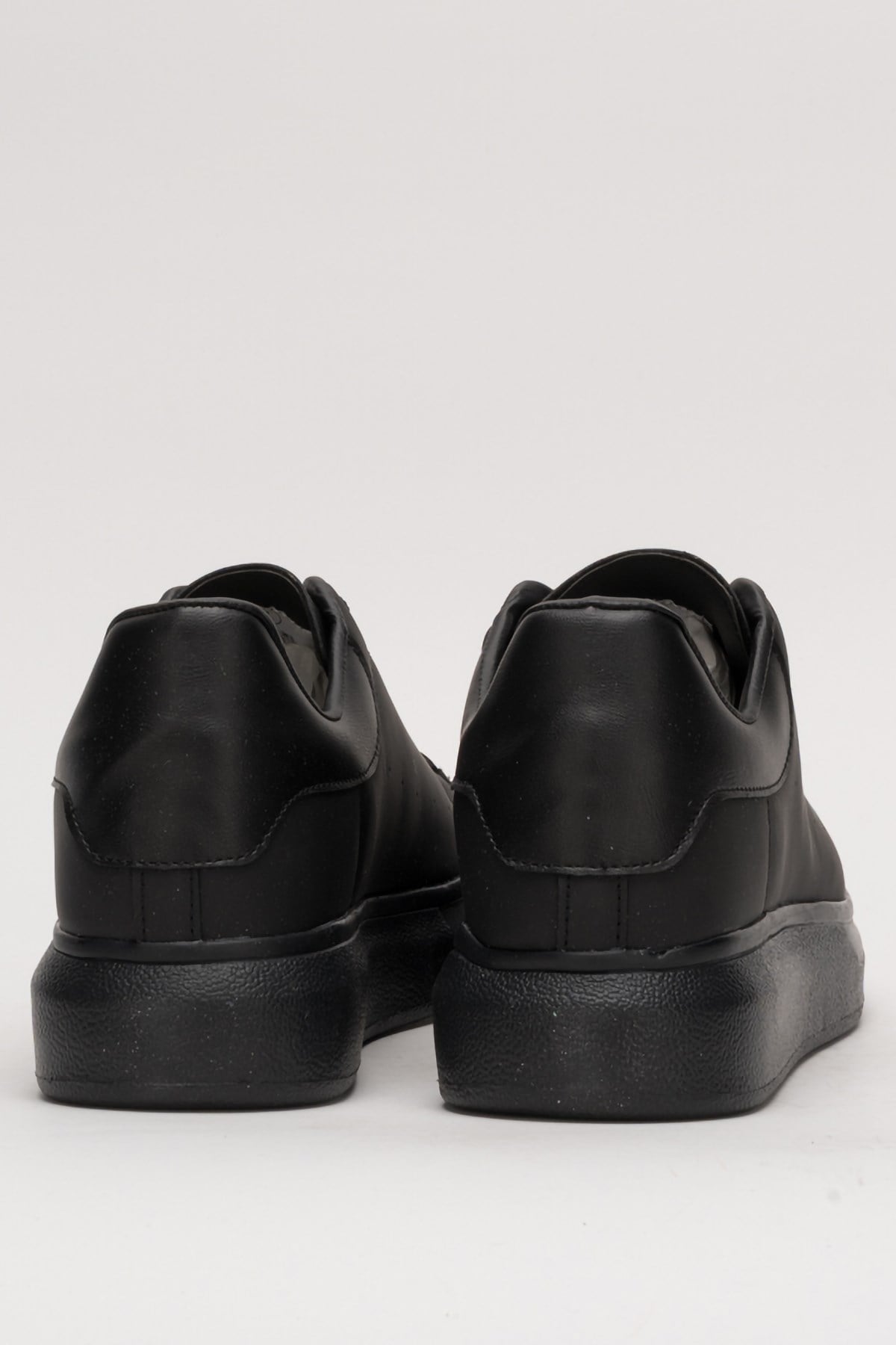 Unisex Yüksek Taban Spor Sneaker Ayakkabı SİYAH
