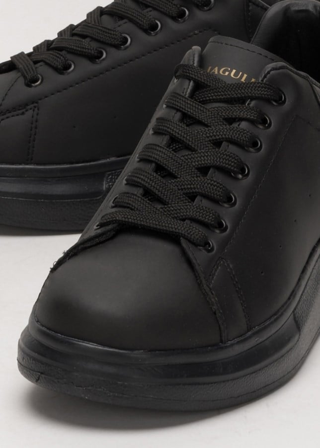 Unisex Yüksek Taban Spor Sneaker Ayakkabı SİYAH