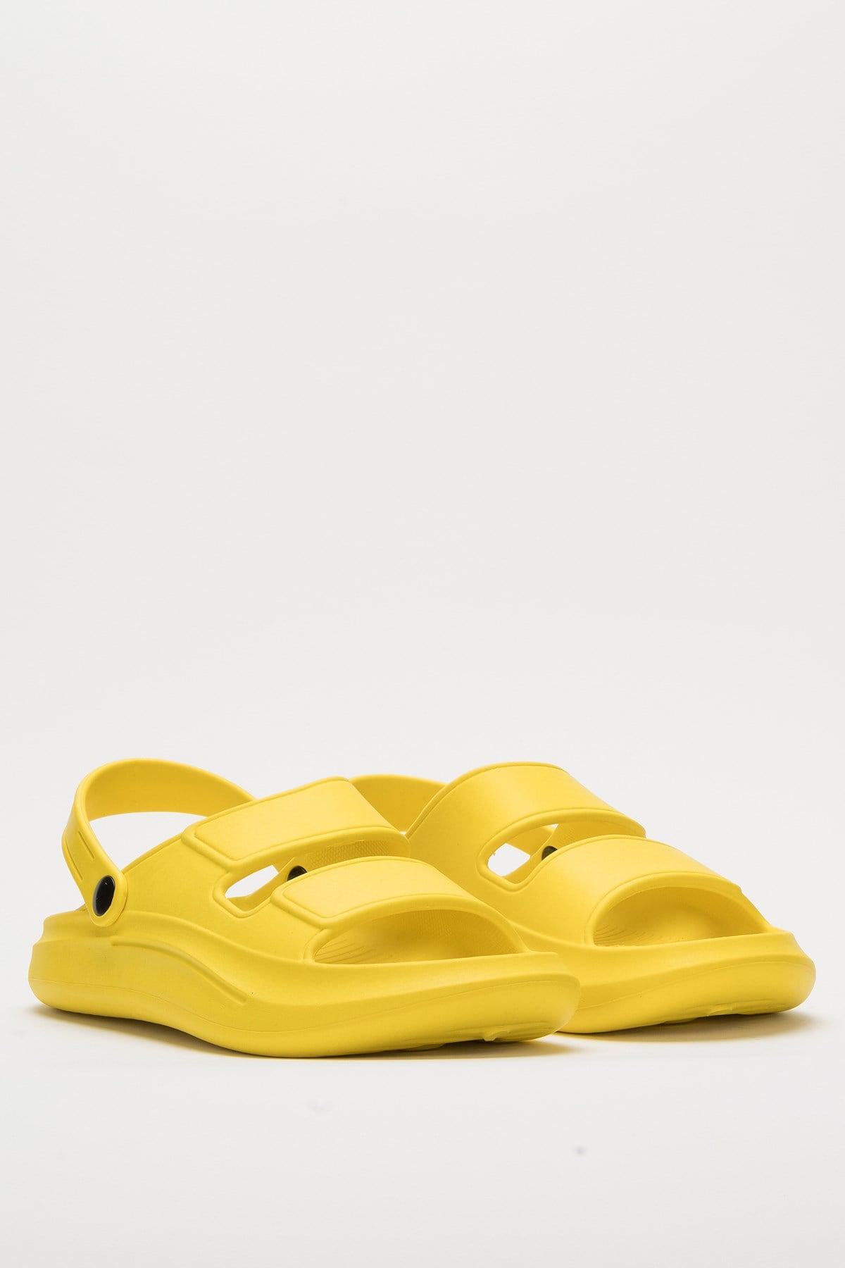 Unisex Yumuşak Deniz Havuz Terliği Sandalet SARI