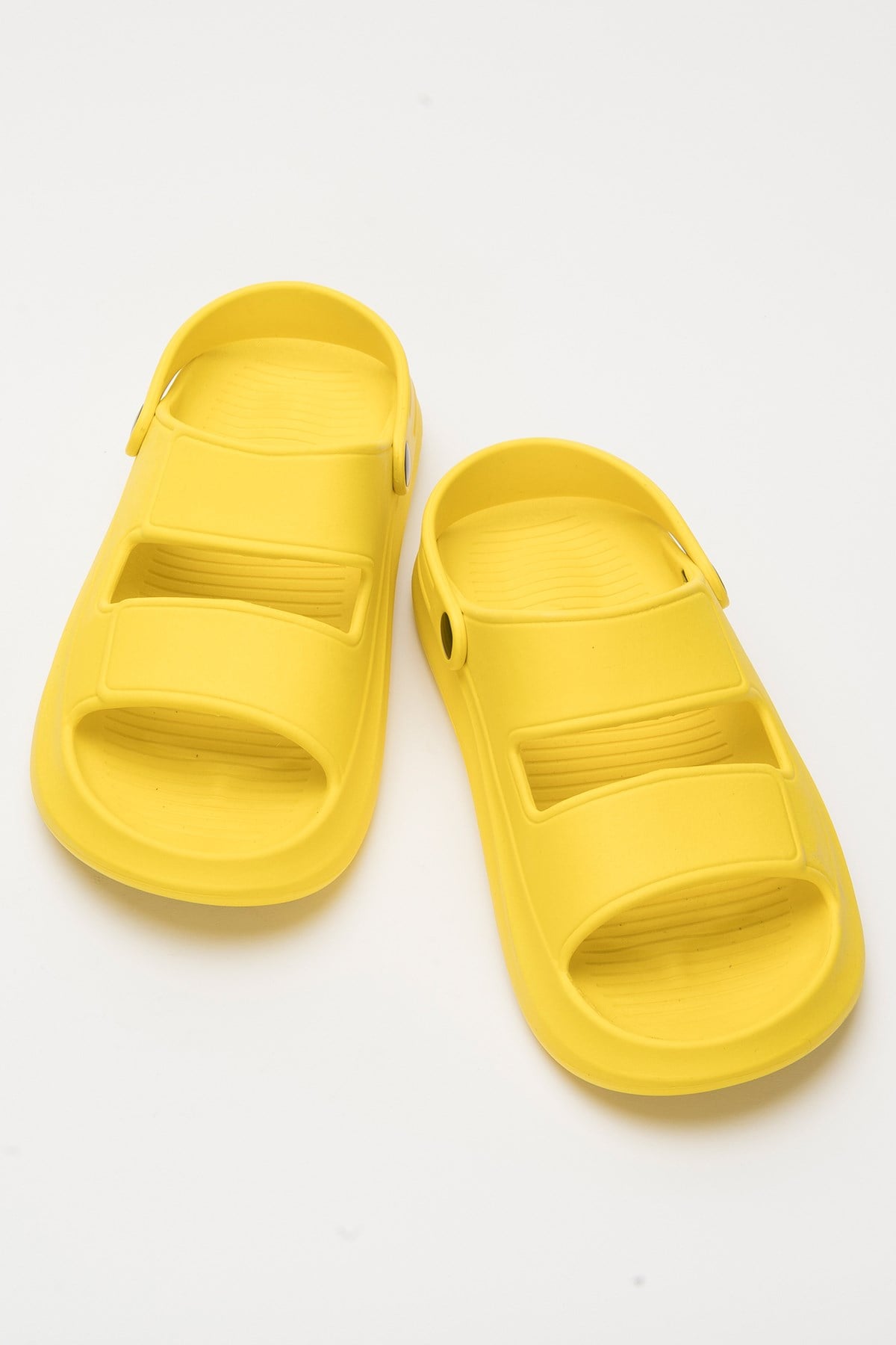 Unisex Yumuşak Deniz Havuz Terliği Sandalet SARI