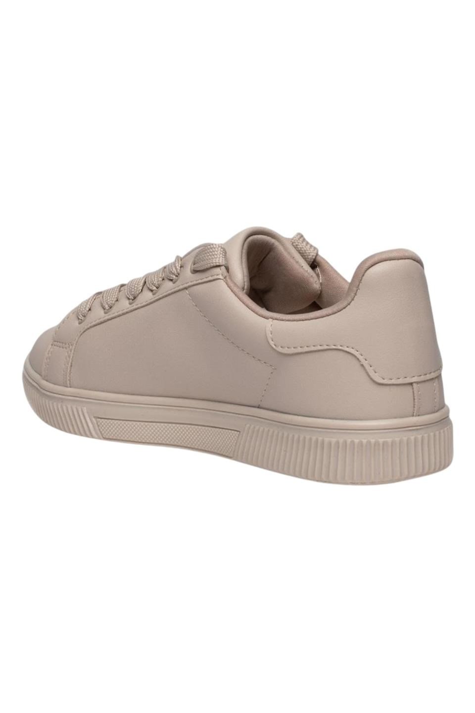 Yıldızlı Spor Kadın Sneaker Ayakkabı BEJ