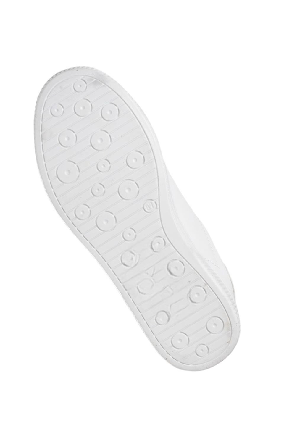 Yıldızlı Spor Kadın Sneaker Ayakkabı BEYAZ