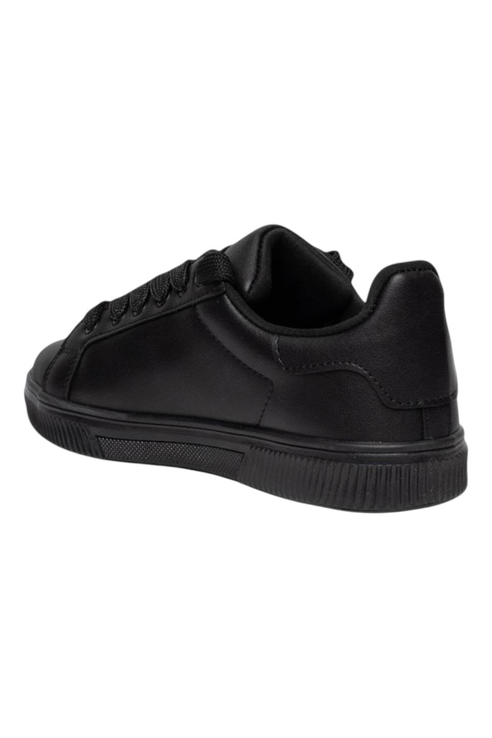 Yıldızlı Spor Kadın Sneaker Ayakkabı SİYAH