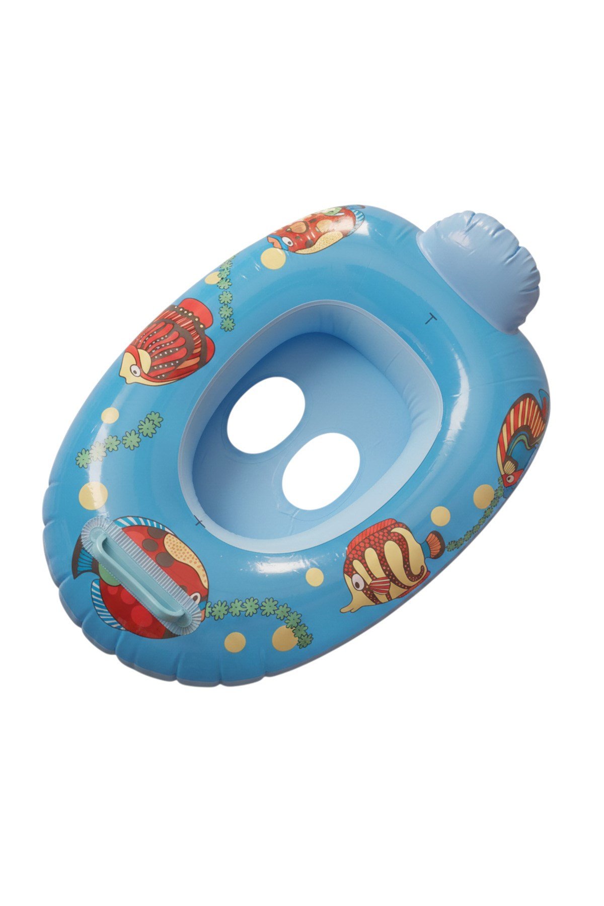 2'li Set Bebek Deniz Simidi Güneş Şapka Hediyeli Çocuk Havuz Simidi | 10 × 7 cm Bacak Geçişi