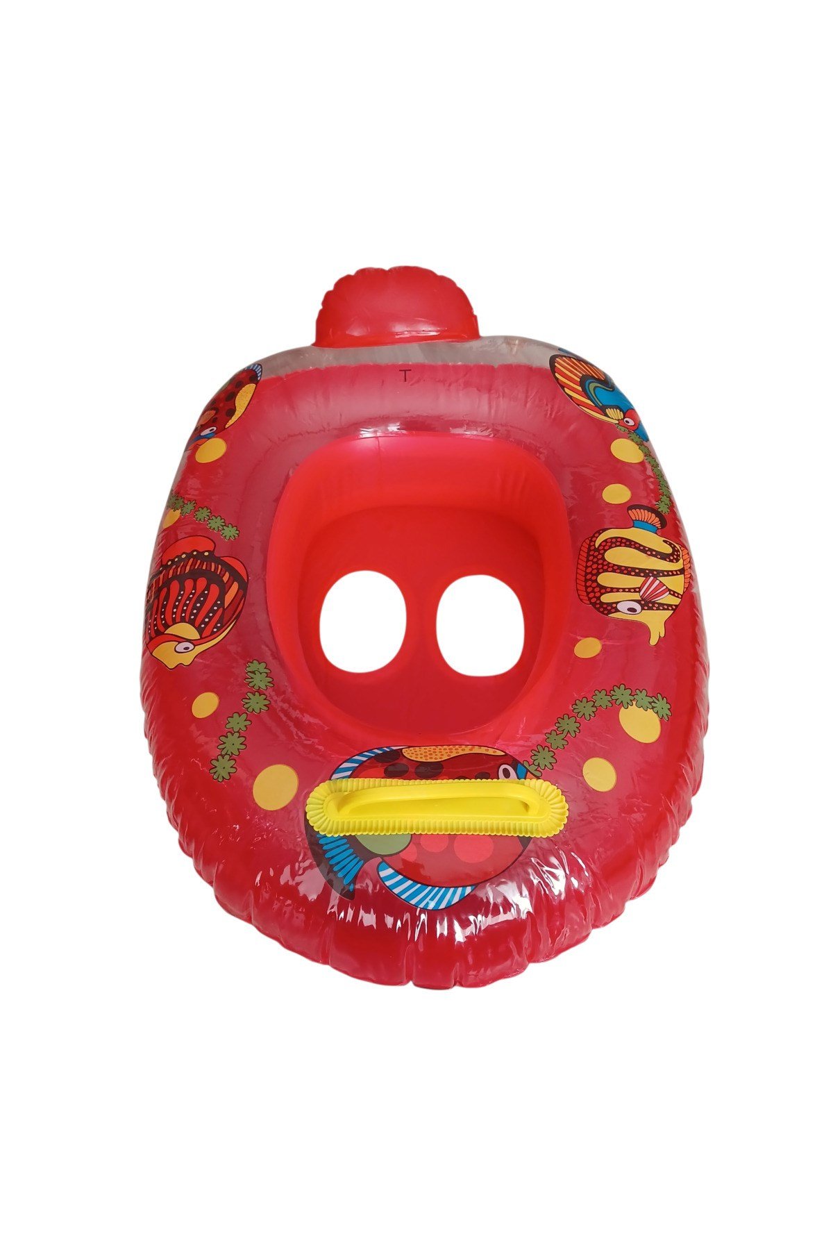 2'li Set Bebek Deniz Simidi Güneş Şapka Hediyeli Çocuk Havuz Simidi | 10 × 7 cm Bacak Geçişi