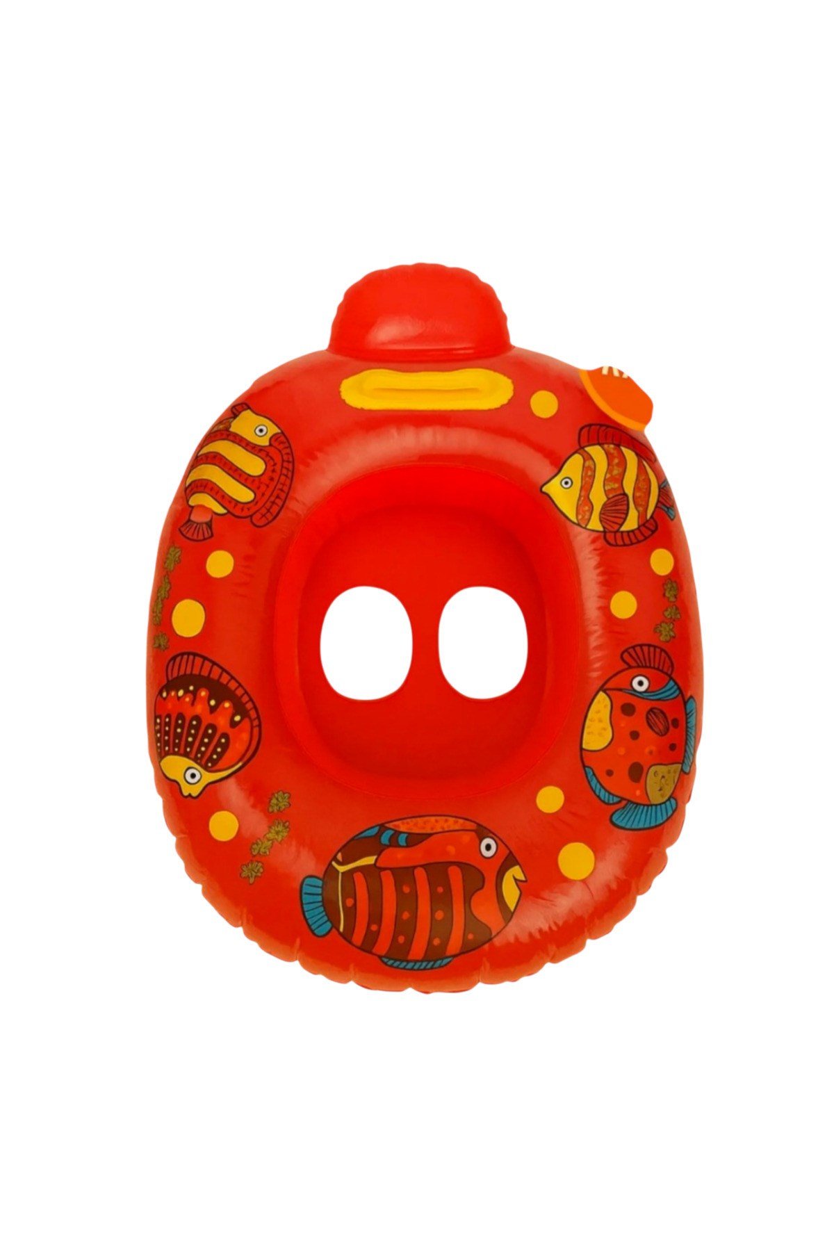2'li Set Bebek Deniz Simidi Güneş Şapka Hediyeli Çocuk Havuz Simidi | 10 × 7 cm Bacak Geçişi
