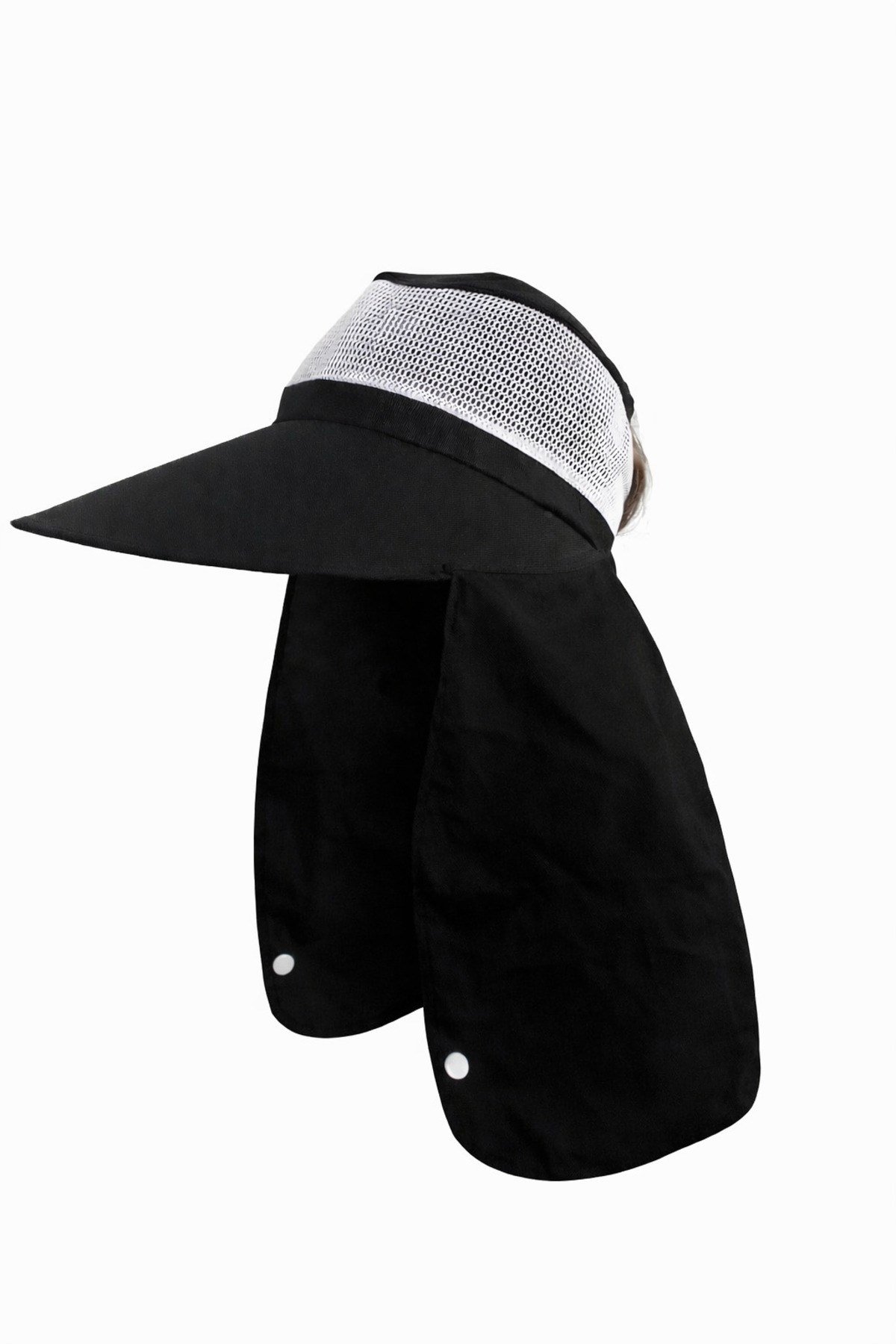 2'li Set Geniş Siper Gölgelikli Güneş Korumalı Önden Cırtcırtlı Yazlık Güneş Şapkası Unisex