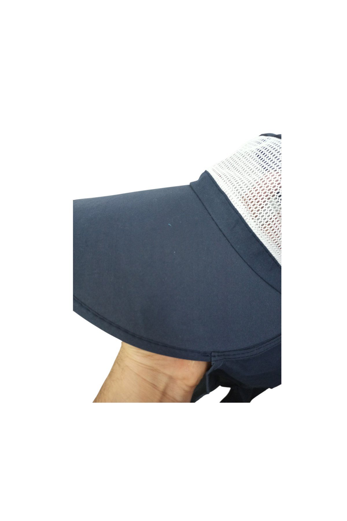 2'li Set Geniş Siperli Enseli Güneş Şapkası Fileli Yazlık Kadın Erkek Outdoor Şapka