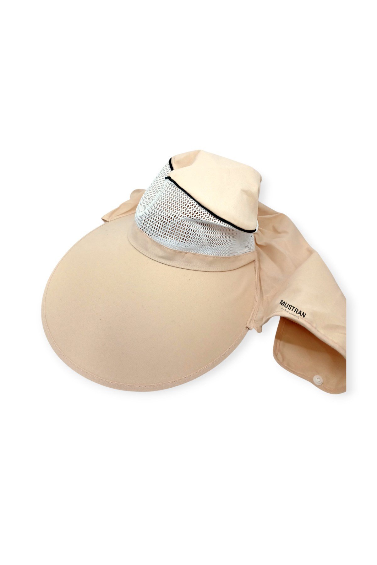 2'li Set Yazlık Hafif İnce Kumaş Geniş Siperli Enseli Güneş Şapkası Unisex Outdoor Safari Balıkçı