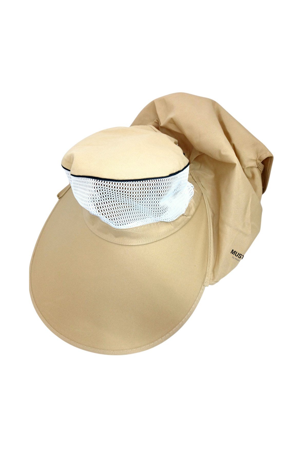 2'li Set Yazlık Hafif İnce Kumaş Geniş Siperli Enseli Güneş Şapkası Unisex Outdoor Safari Balıkçı