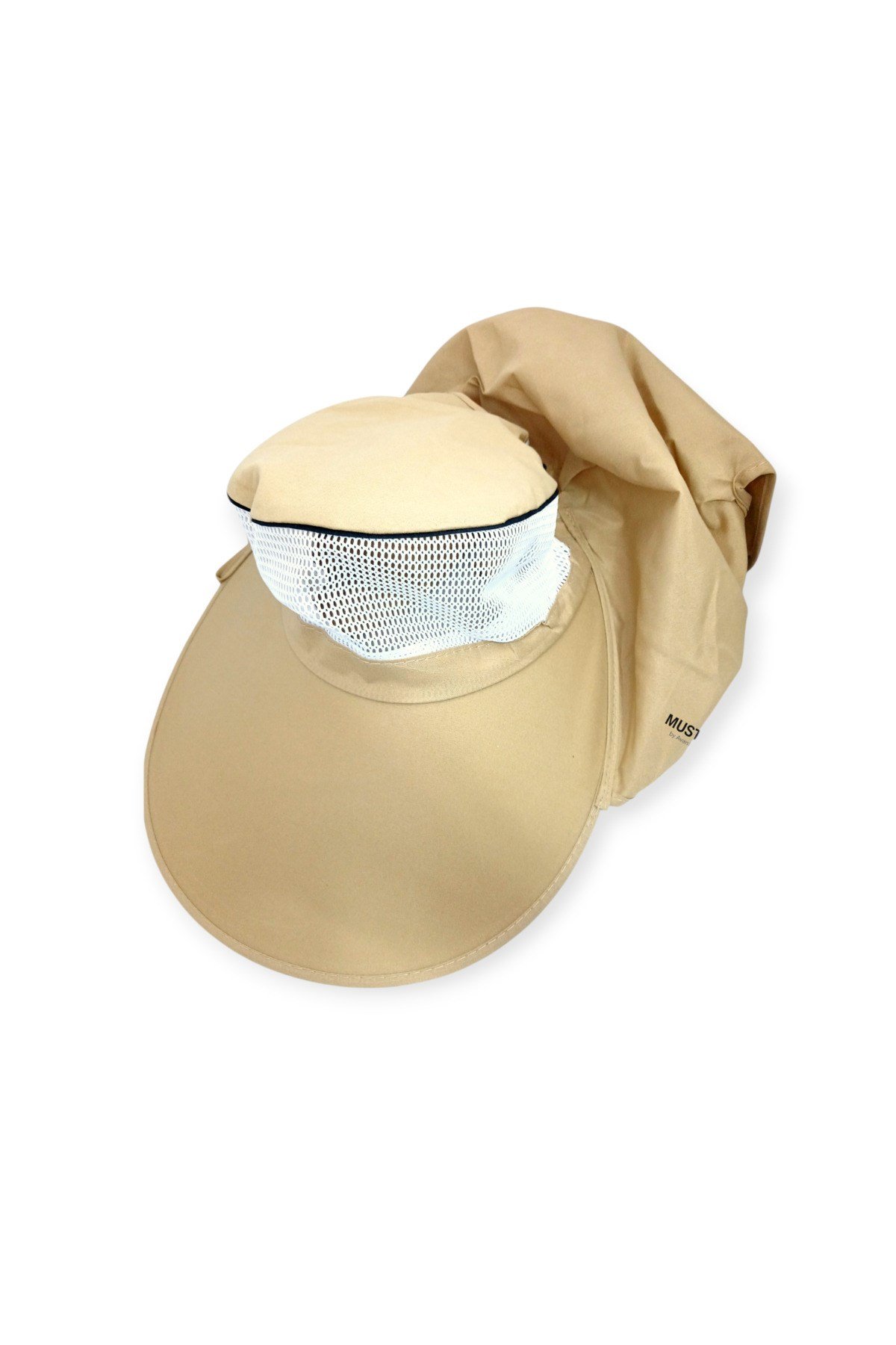 2'li Set Yazlık Hafif İnce Kumaş Geniş Siperli Enseli Güneş Şapkası Unisex Outdoor Safari Balıkçı
