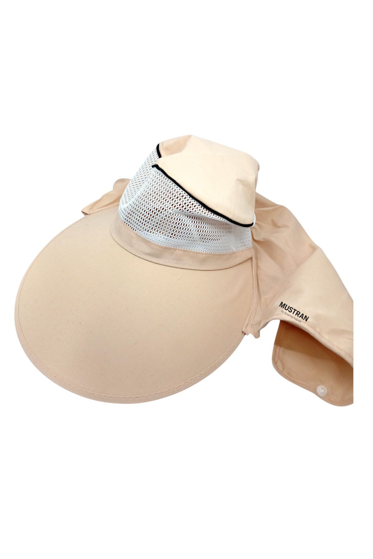 2'li Set Yazlık Hafif İnce Kumaş Geniş Siperli Enseli Güneş Şapkası Unisex Outdoor Safari Balıkçı