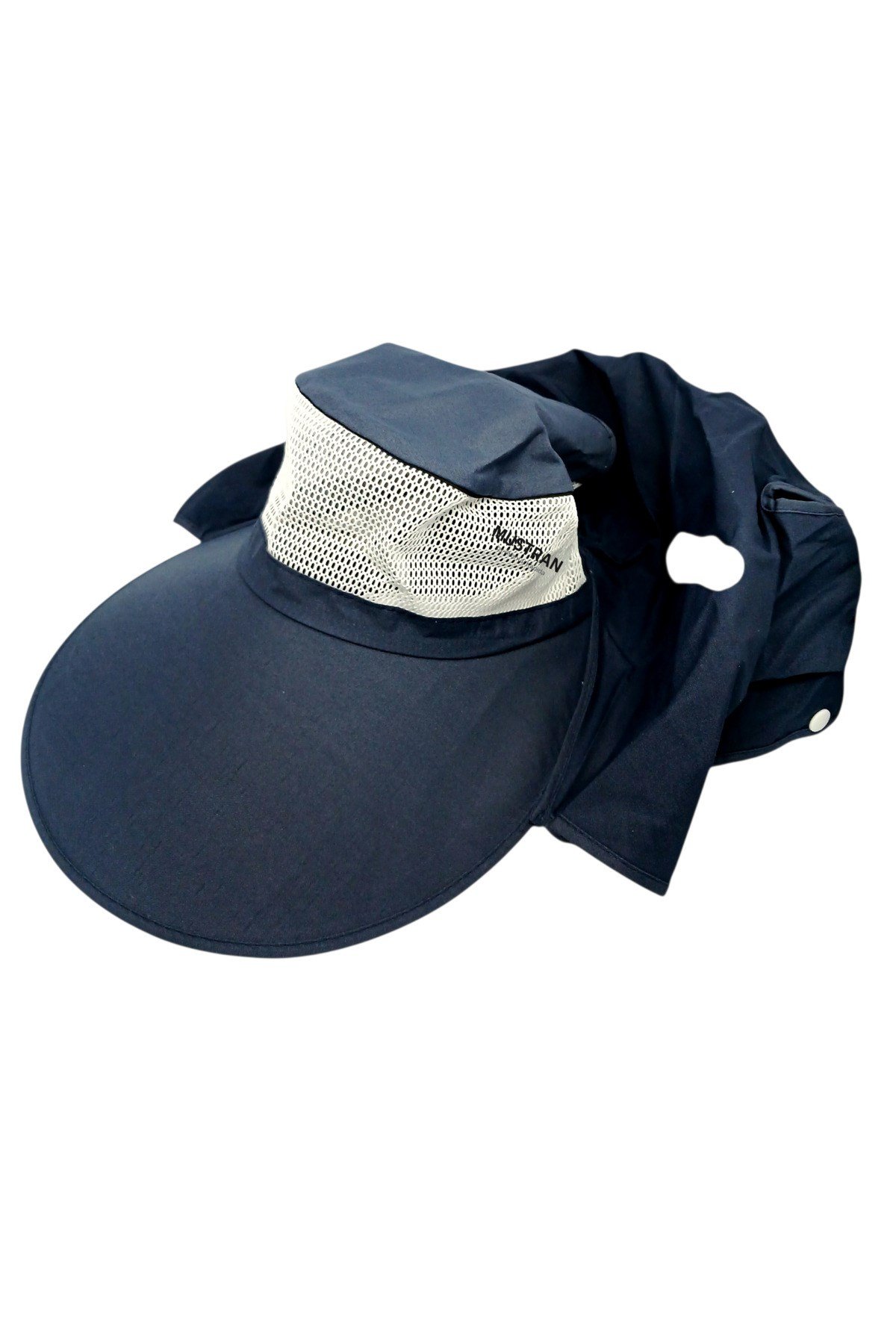 2'li Set Yazlık Hafif İnce Kumaş Geniş Siperli Enseli Güneş Şapkası Unisex Outdoor Safari Balıkçı