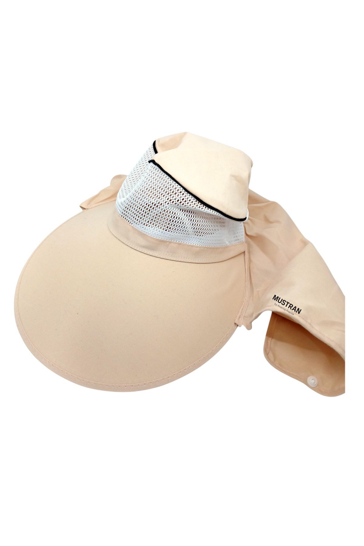 2'li Set Yazlık Hafif İnce Kumaş Geniş Siperli Enseli Güneş Şapkası Unisex Outdoor Safari Balıkçı