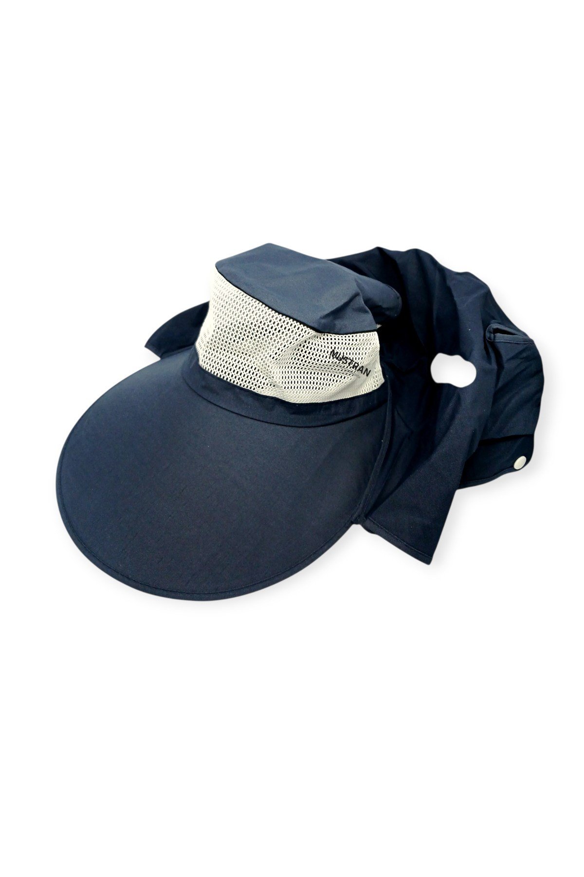 2'li Set Yazlık Hafif İnce Kumaş Geniş Siperli Enseli Güneş Şapkası Unisex Outdoor Safari Balıkçı
