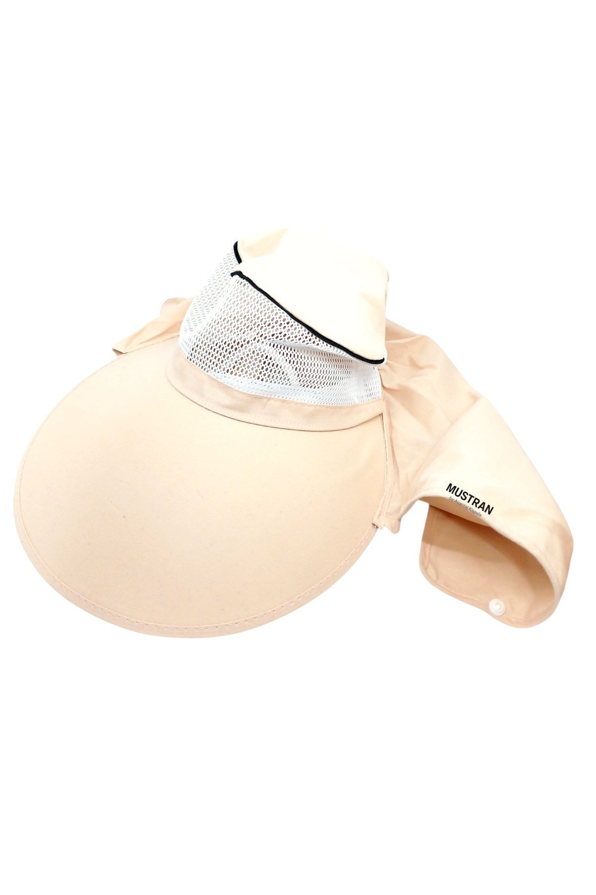 2'li Set Yazlık Hafif İnce Kumaş Geniş Siperli Enseli Güneş Şapkası Unisex Outdoor Safari Balıkçı