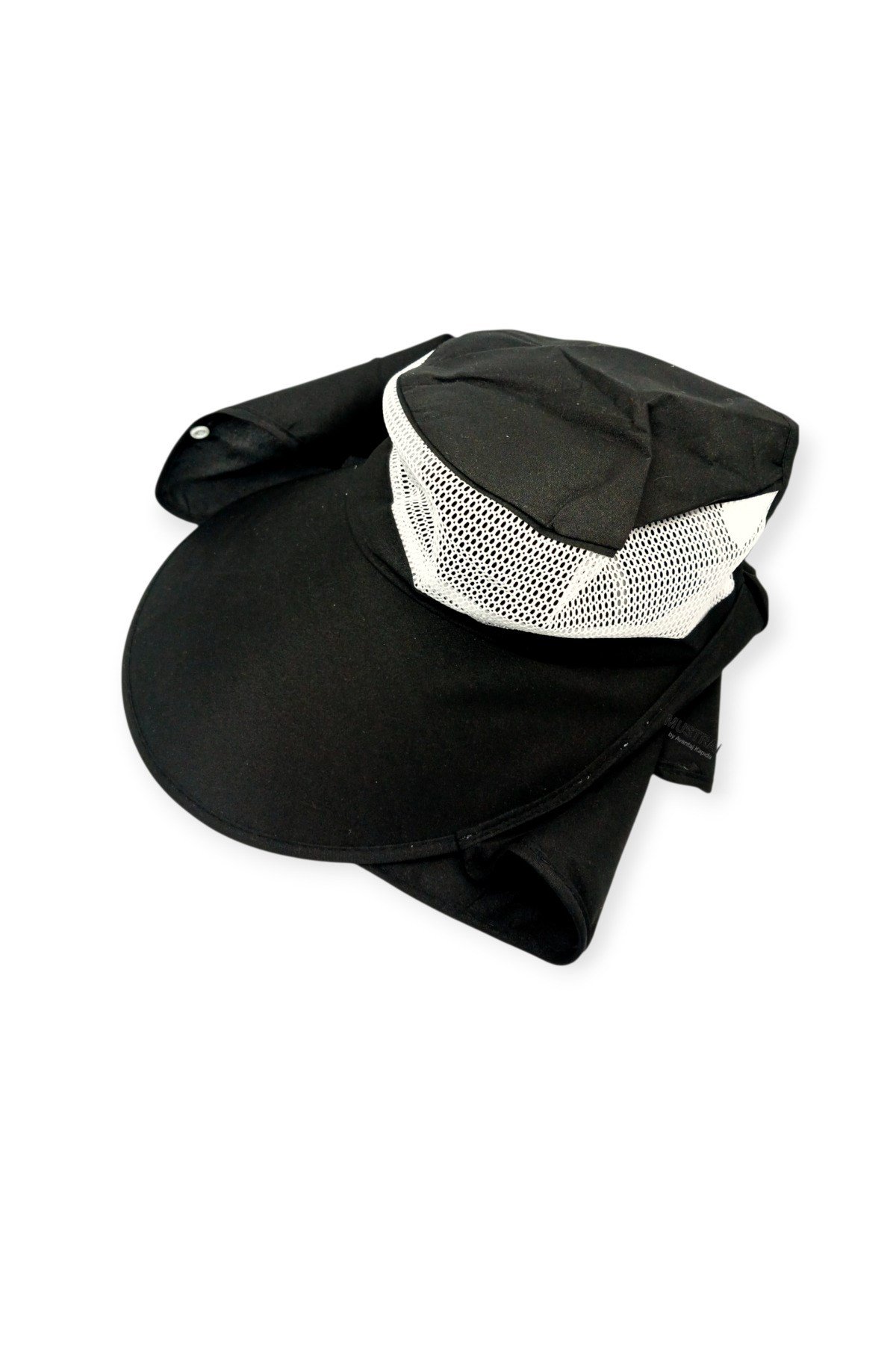 2'li Set Yazlık Hafif İnce Kumaş Geniş Siperli Enseli Güneş Şapkası Unisex Outdoor Safari Balıkçı