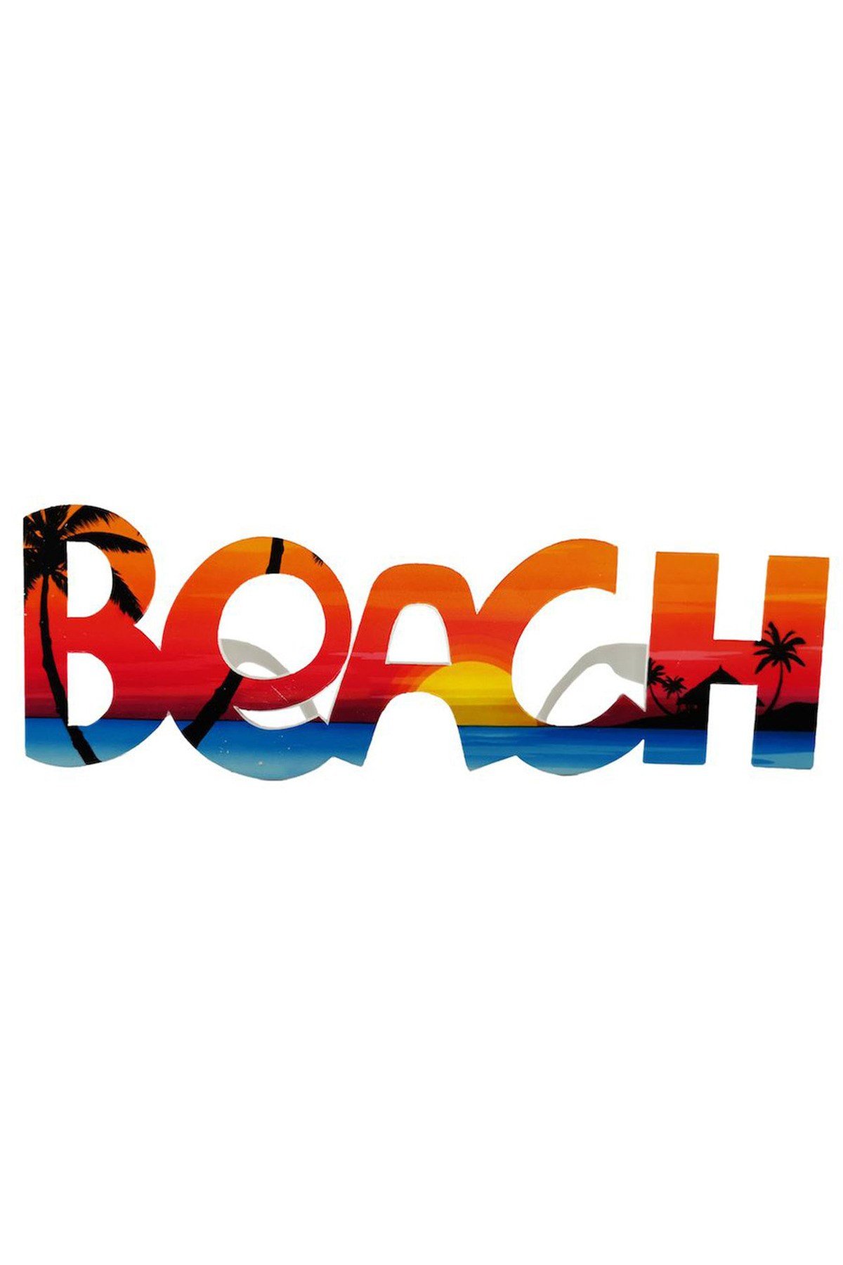 Beach Yazılı Parti Gözlüğü Yaza Merhaba Hawaii Show Gözlüğü 19x6 cm