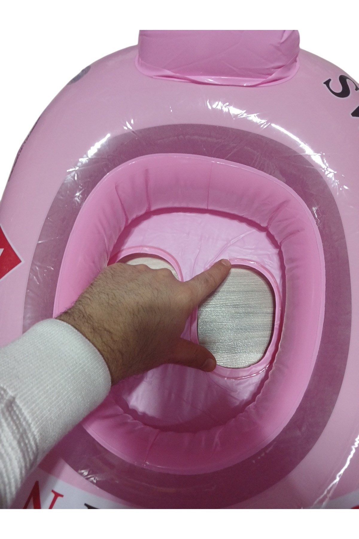 Bebek Deniz Simidi Deniz ve Havuz Kullanımına Uygun | 10 × 7 cm Bacak Geçişi