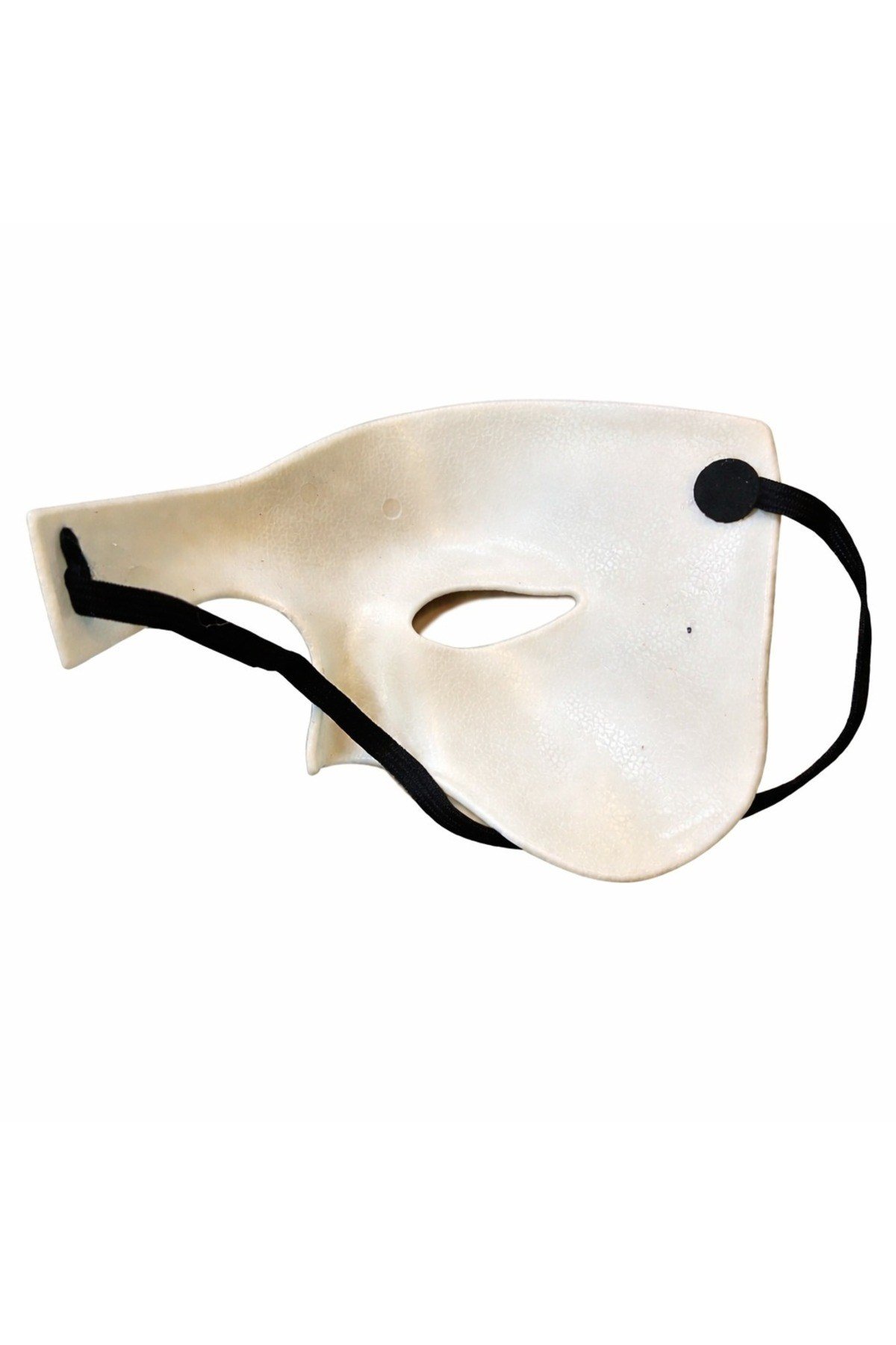 Beyaz Yarım Erkek Maske – Phantom Parti & Balo Maskesi