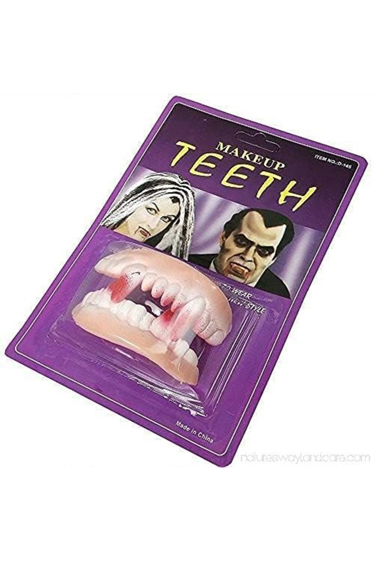 Çift Damak Yumuşak Vampir Dişleri 1 Çift