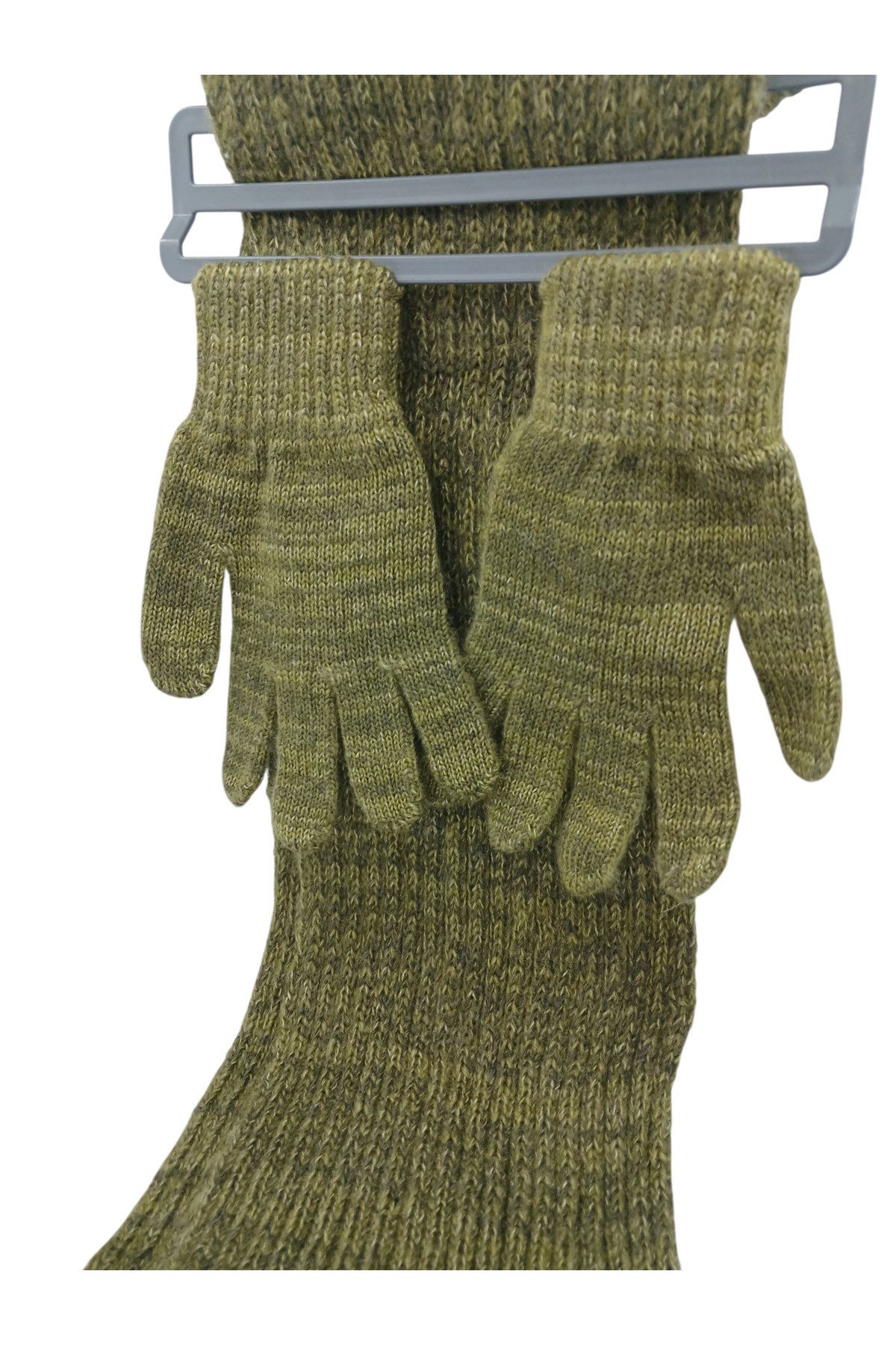 Çocuk Atkı Bere Eldiven 3’lü Set Unisex Garson Ponponlu Kürklü İpli Triko Kışlık Hediyelik