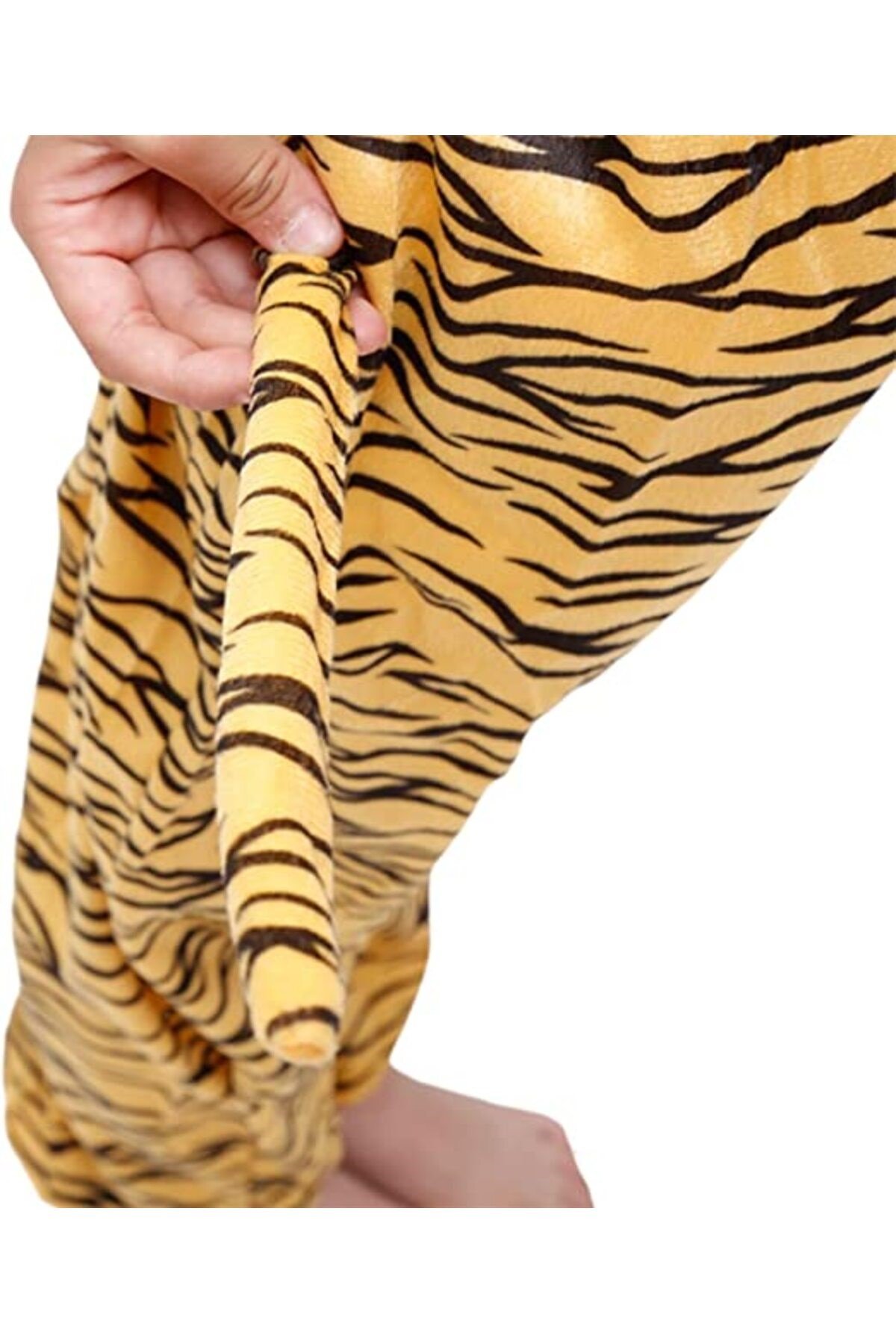 Çocuk Kaplan Kostumu - Aslan Kostümü 2-3 Yaş 80 cm