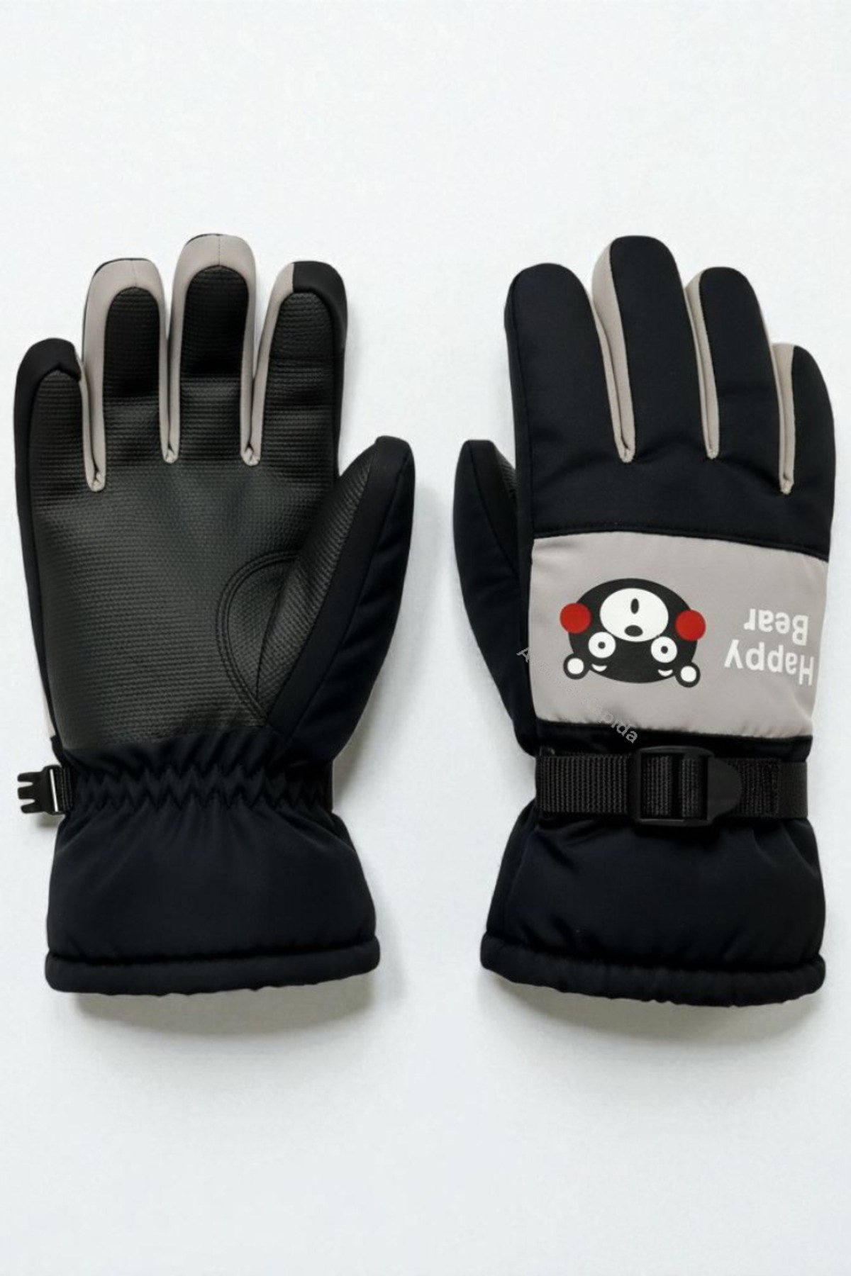 Çocuk Kışlık Kayak & Kar Eldiveni – Polar Astarlı, Suya Dayanıklı, Sıcak Tutan Model (4–9 Yaş)
