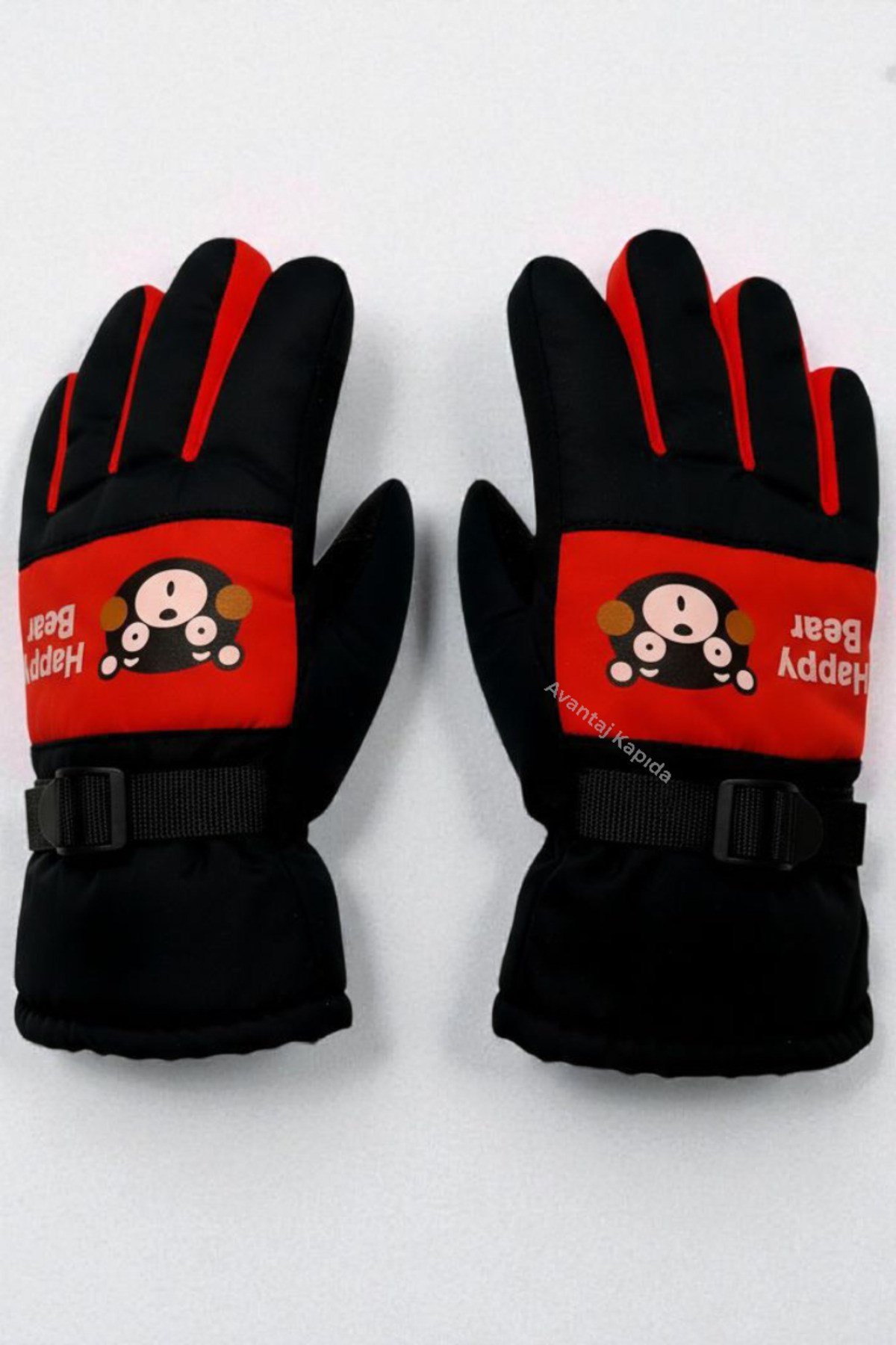 Çocuk Kışlık Kayak & Kar Eldiveni – Polar Astarlı, Suya Dayanıklı, Sıcak Tutan Model (4–10 Yaş)