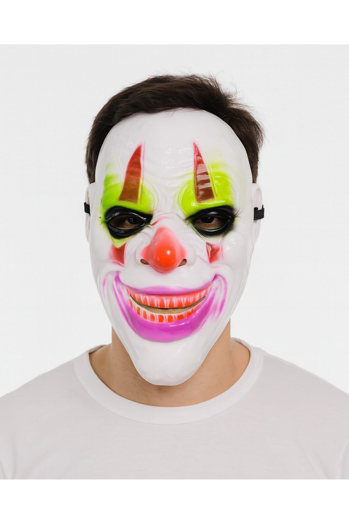 Delirten Gülüş Psikopat Palyaço Temalı Joker Maskesi