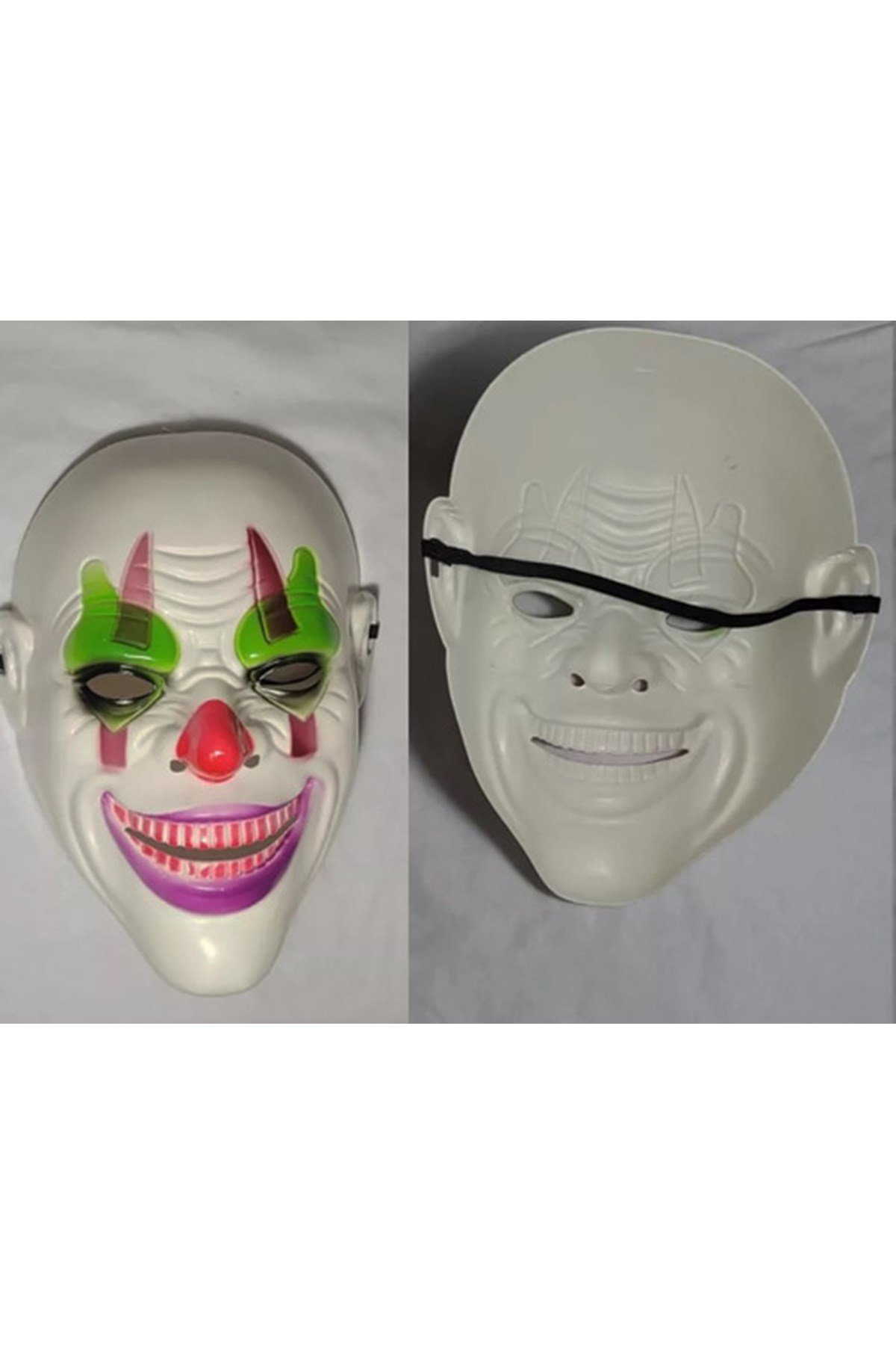 Delirten Gülüş Psikopat Palyaço Temalı Joker Maskesi