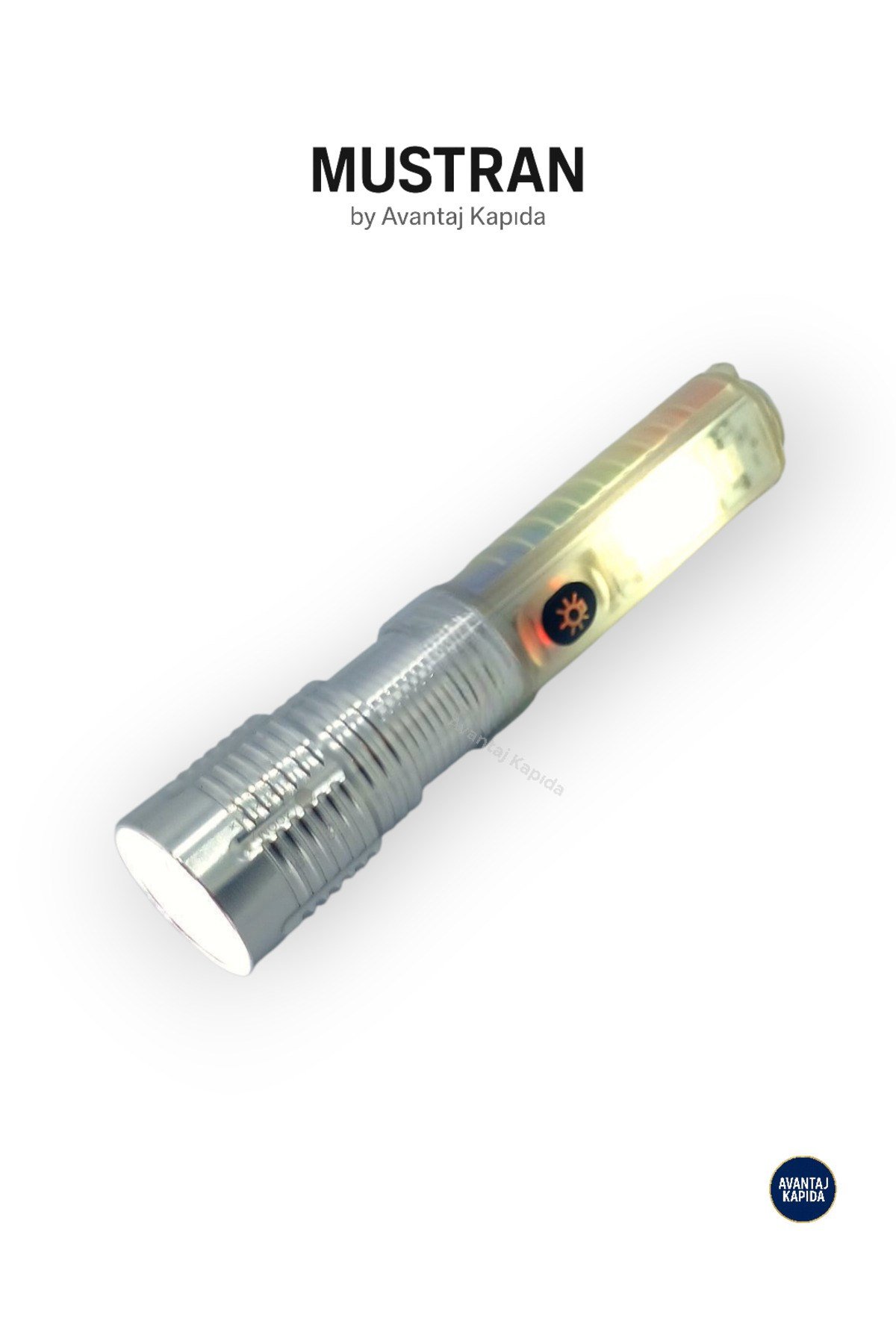 El Feneri USB Şarjlı 8 Modlu Ultra Güçlü X2000 Zoom Mıknatıslı Metal Kemer Videolu Klips