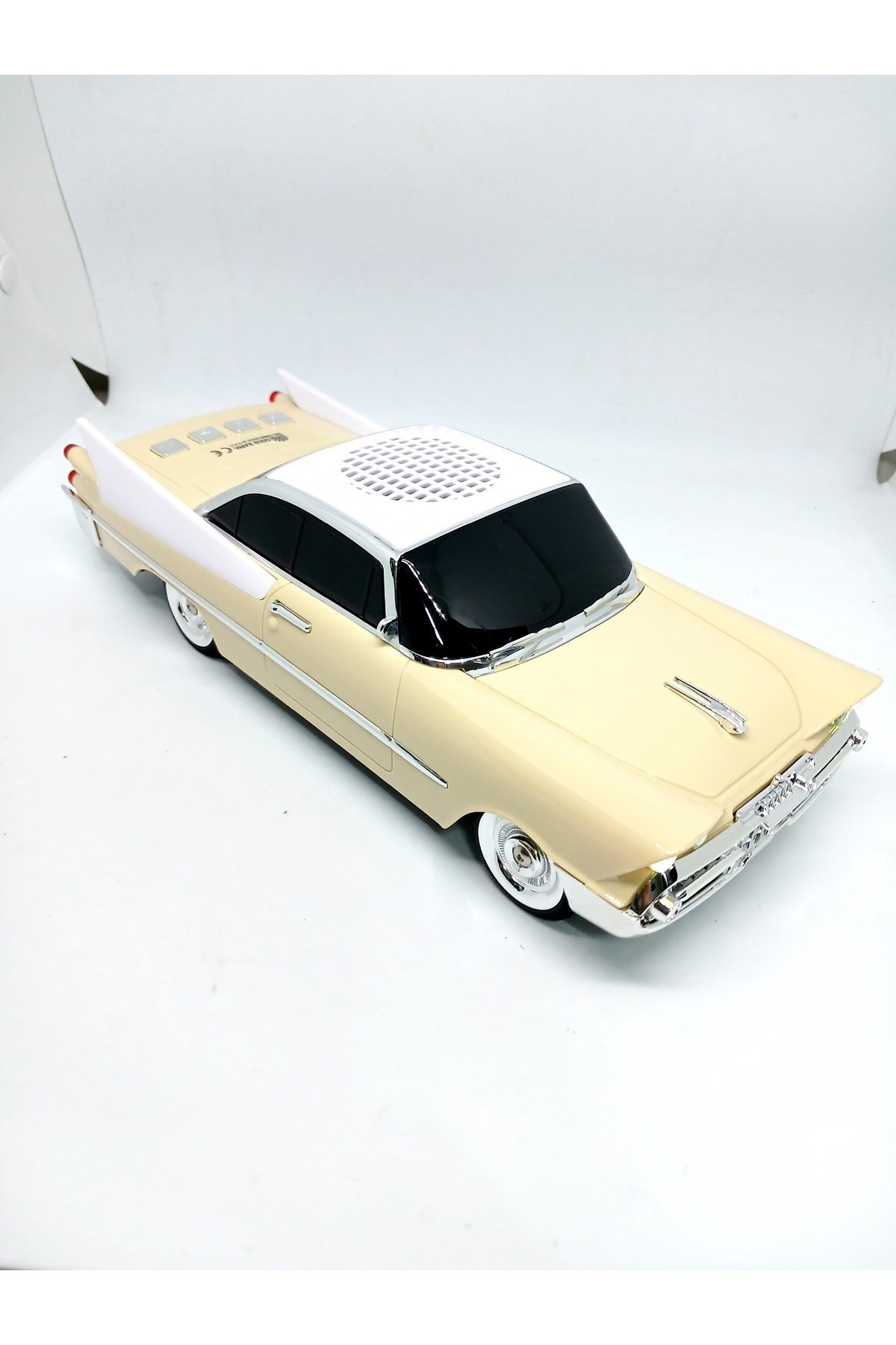 GoldKama 1950s Amerikan Nostaljik Araba Bluetoothlu AUX Radyo Hoparlör -Dekoratif Vintage Hediyelik