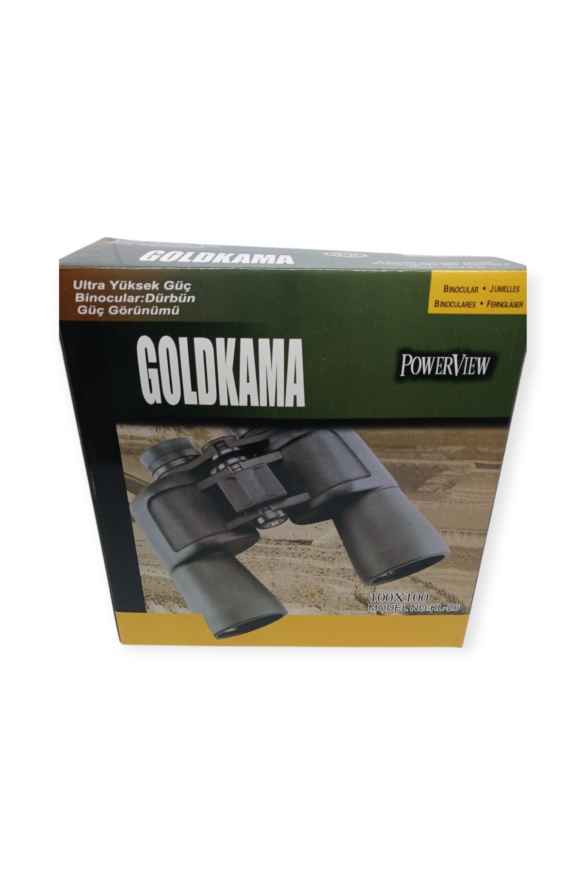 Goldkama KL-26 100x100 Profesyonel Dürbün - Telefon Sabitleme Aparatı Hediyeli ve Tripod Uyumlu