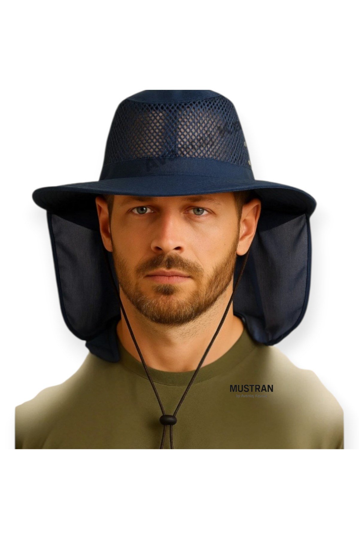 Güneş Korumalı Enseli Outdoor Şapka Güneş Koruyucu Safari Balıkçı Şapkası Hafif Tasarım