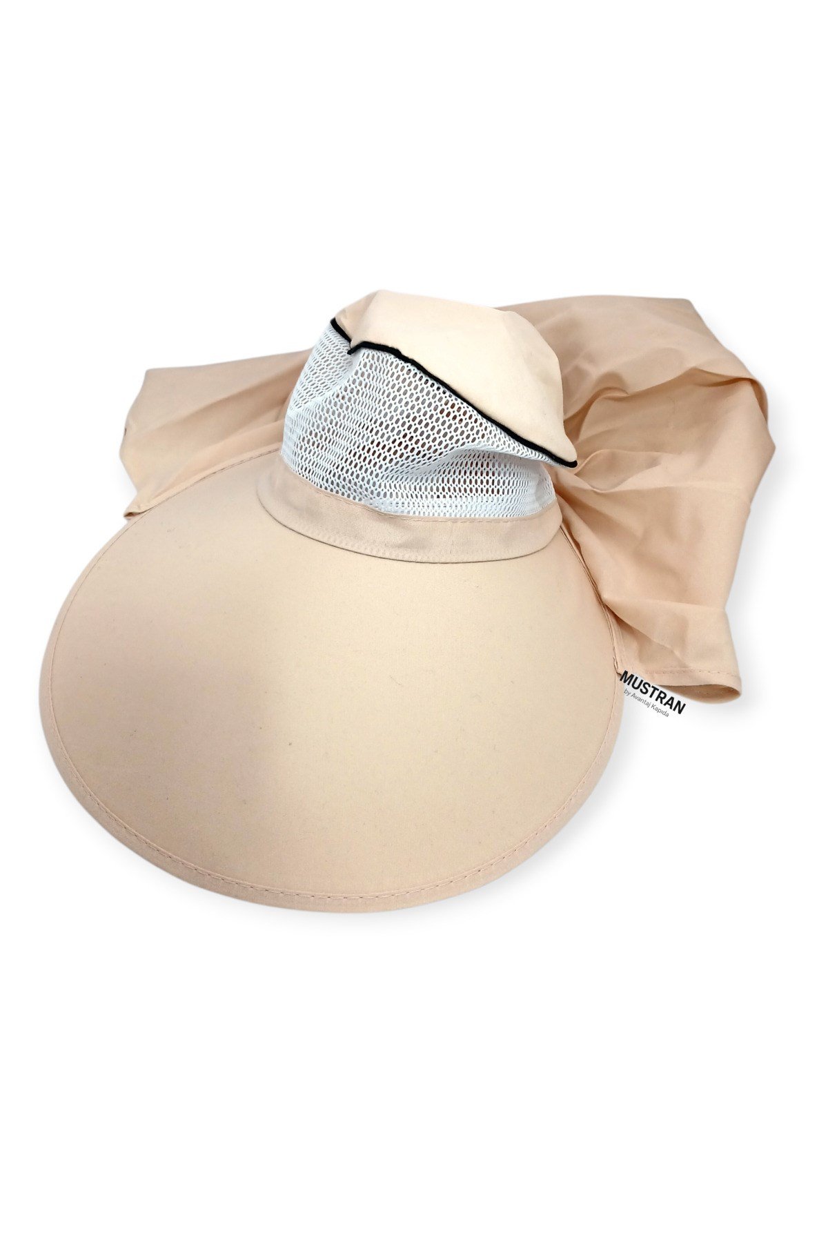 Güneş Korumalı Geniş Siperli Enseli Güneş Şapkası Fileli Outdoor Balıkçı Kamp Bahçe Unisex