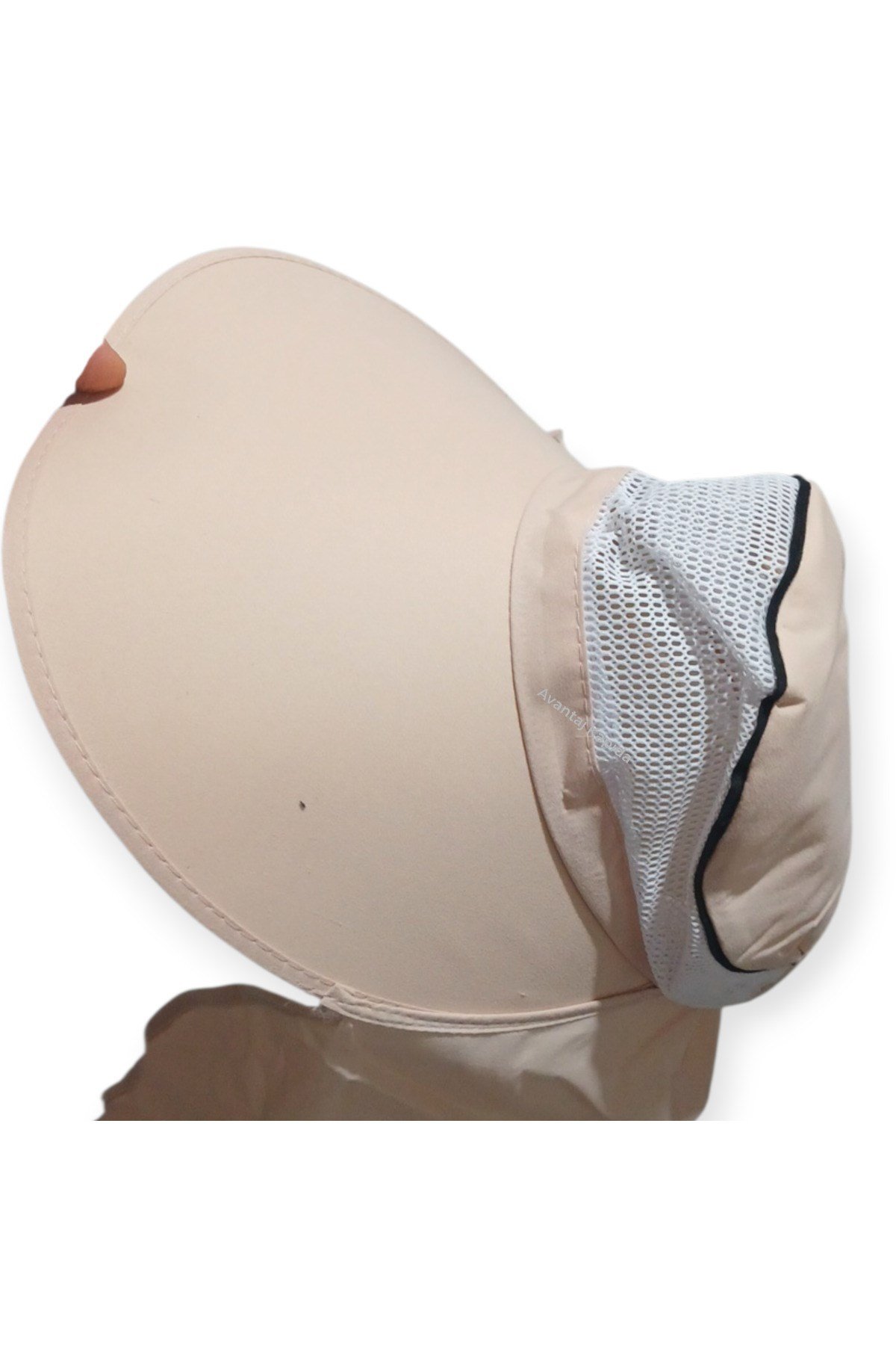 Güneş Korumalı Geniş Siperli Enseli Güneş Şapkası Fileli Outdoor Balıkçı Kamp Bahçe Unisex