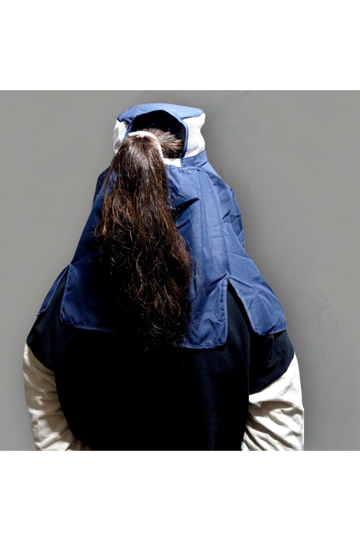 Güneş Korumalı Kadın Güneş Şapkası Geniş Siperli Ense Koruyuculu Yazlık Fileli Unisex