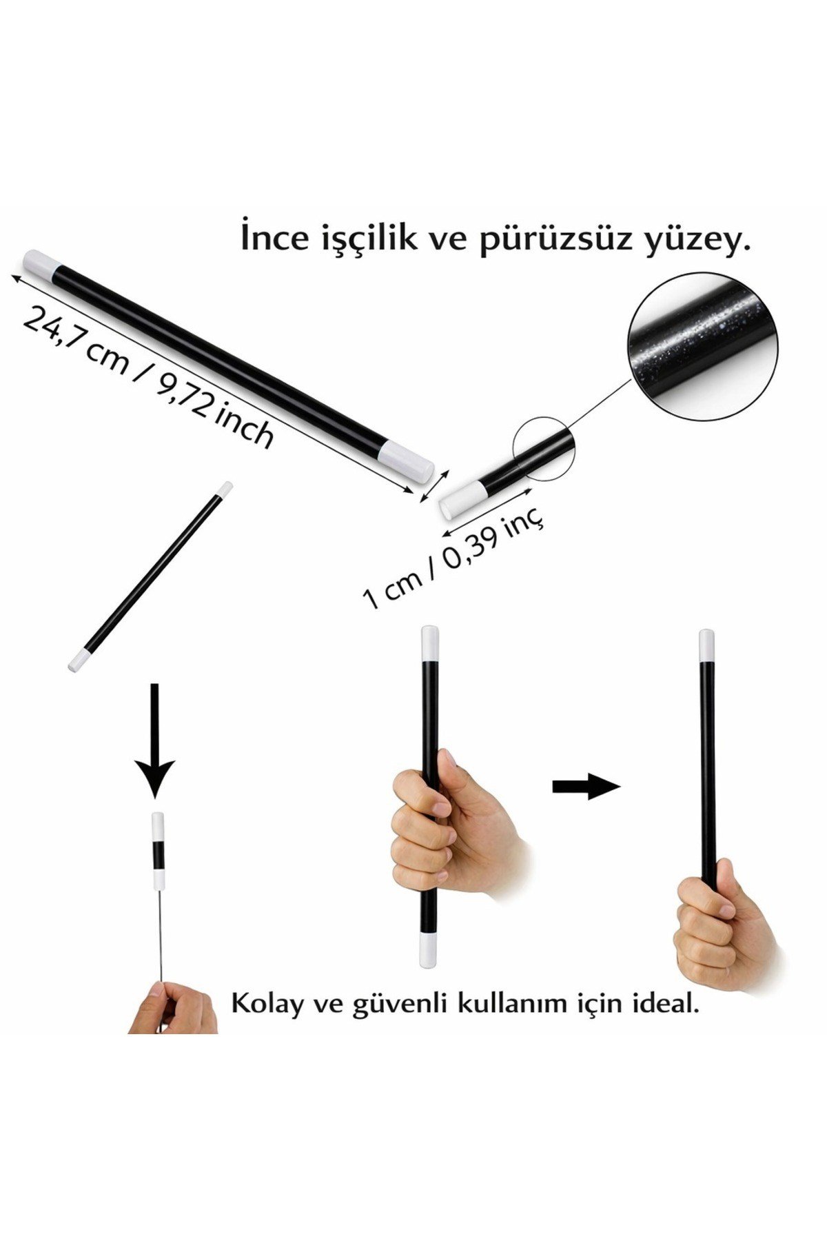 Hareket Eden Sihirli Değnek Çubuk 24 cm