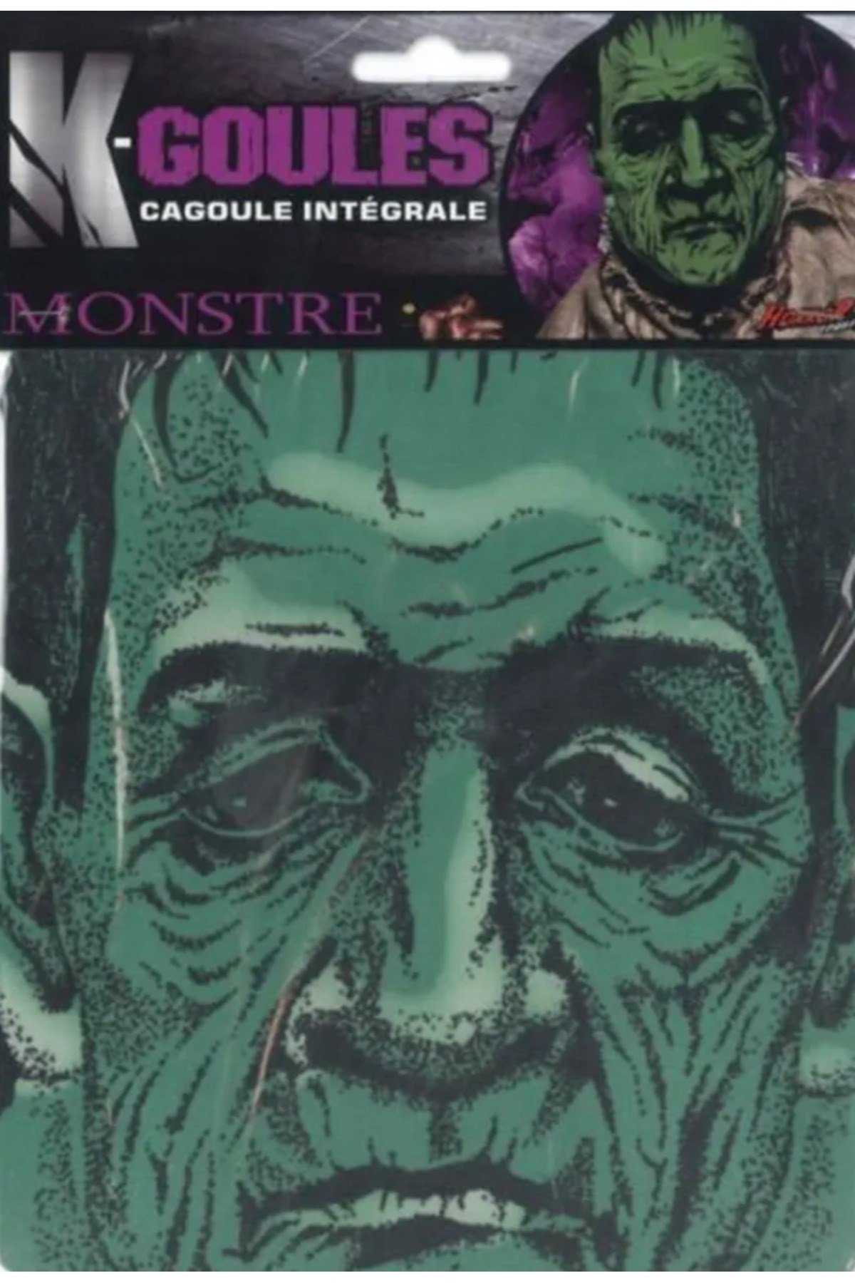 Kafaya Tam Geçmeli Bez Frankenstein Maskesi - Streç Korku Maskesi - 3D Baskılı Maske Model 5