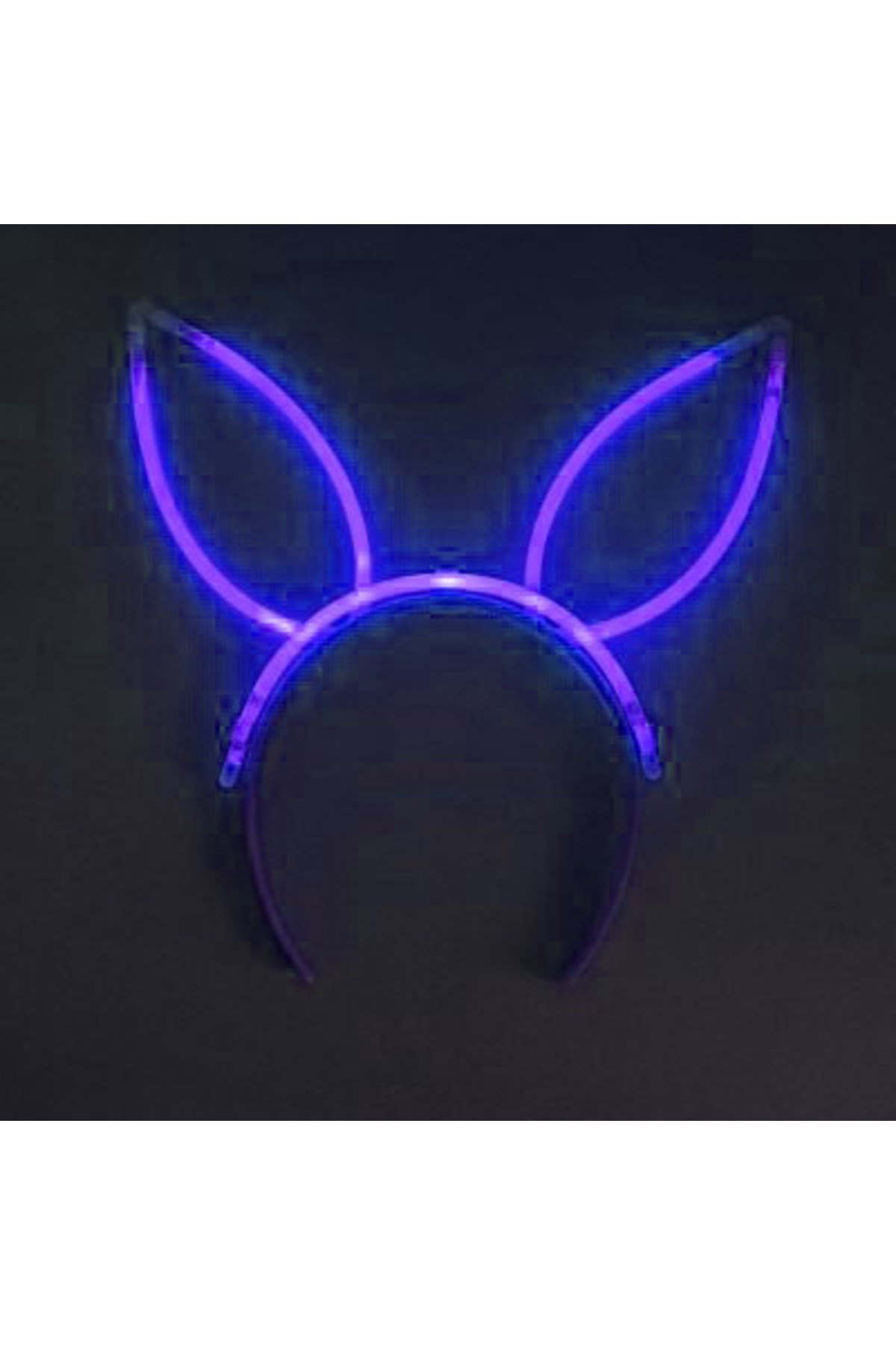 Karanlıkta Yanan Fosforlu Glow Taç 6 Renk 6 Adet