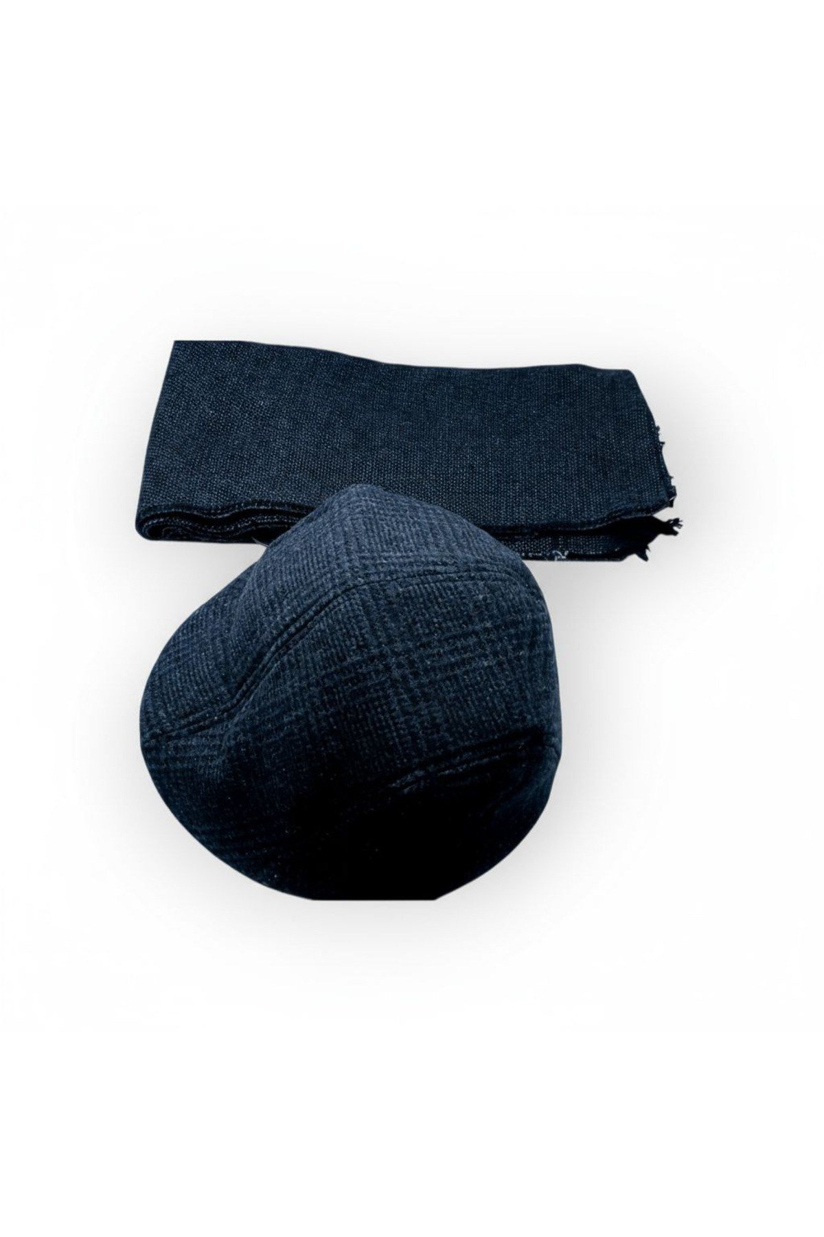 Kasket Şapka ve Triko Atkı 2’li Kışlık Set | Unisex Kulak Korumalı Sıcak Tutucu Örgü Takım