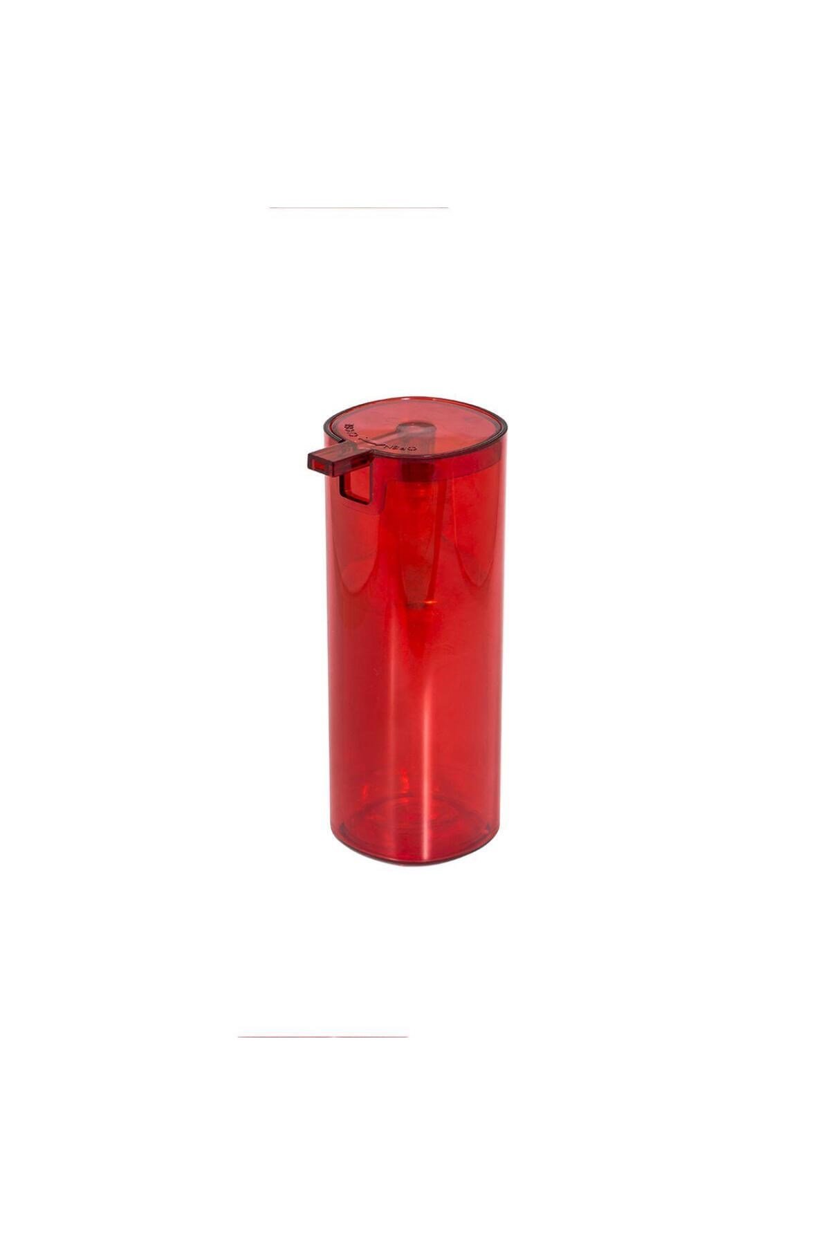 Kırmızı Akrilik Sıvı Sabunluk 250 ml