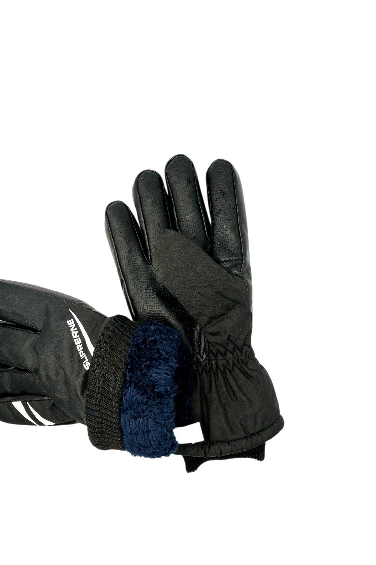 L-XL Beden Geniş Kalıp Kayak & Motosiklet Eldiveni – Suya Dayanıklı, İçi Kürklü, Kışlık