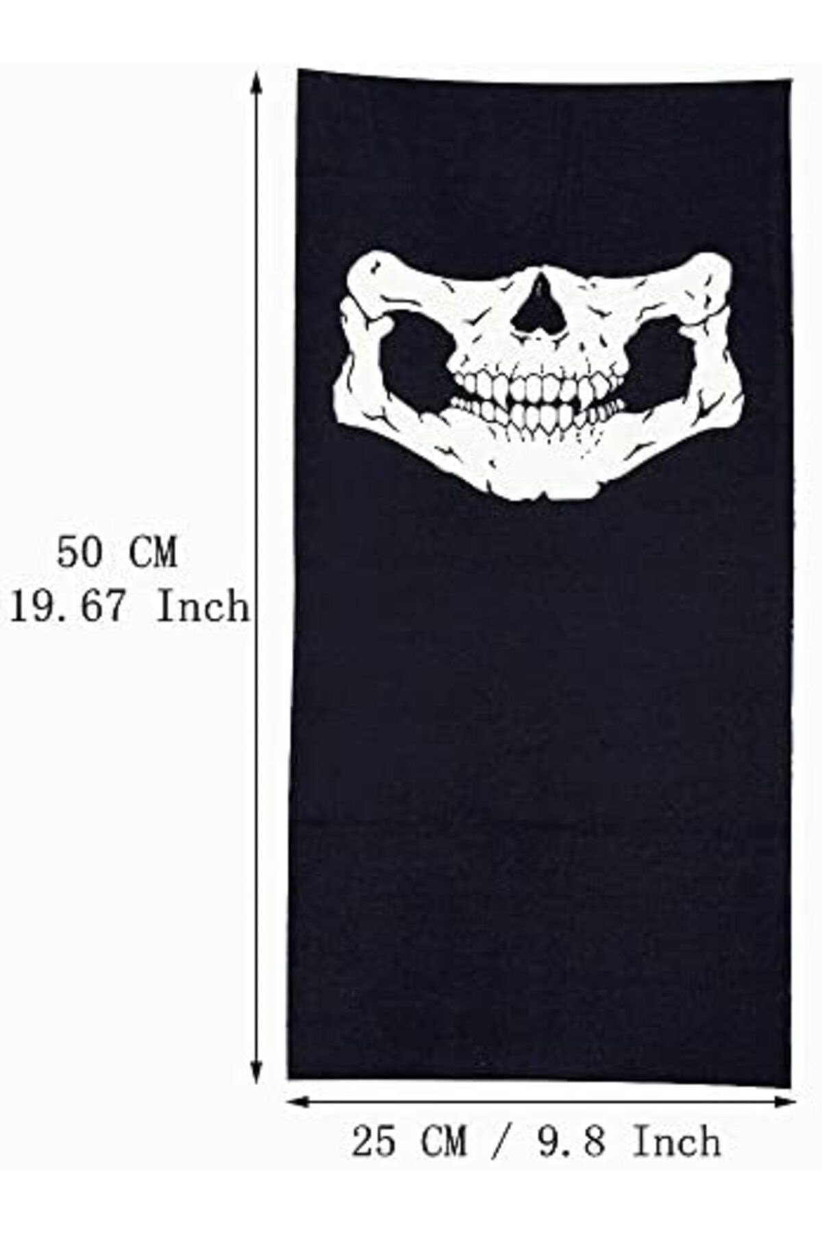 Motorcu Boyunluk Baf Buff Bandana 25x48 cm Model 7